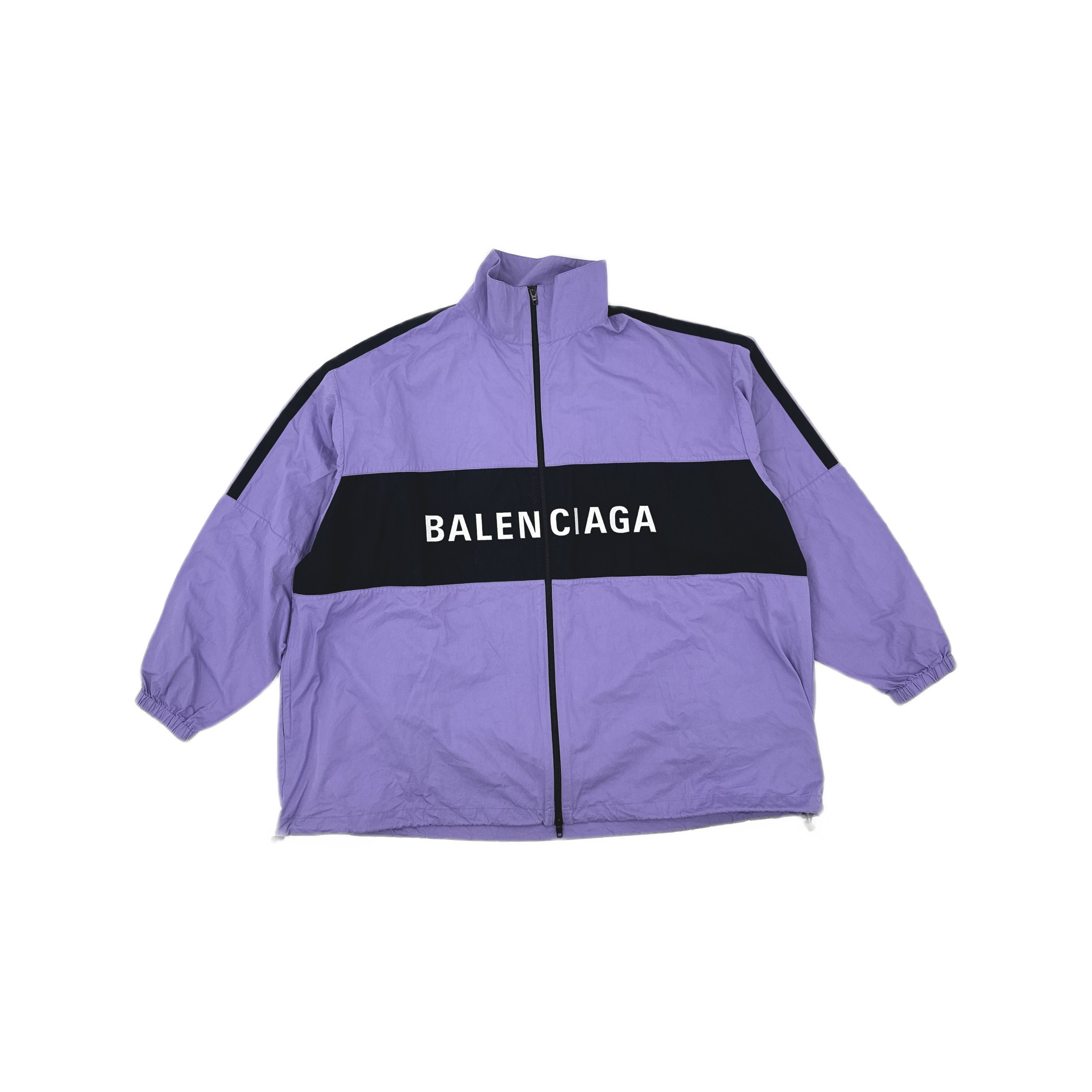 Balenciaga Balenciaga Logo Colorblock Jacket Size 36 Size XS / US 0-2 / IT 36-38 - 1 Thumbnail