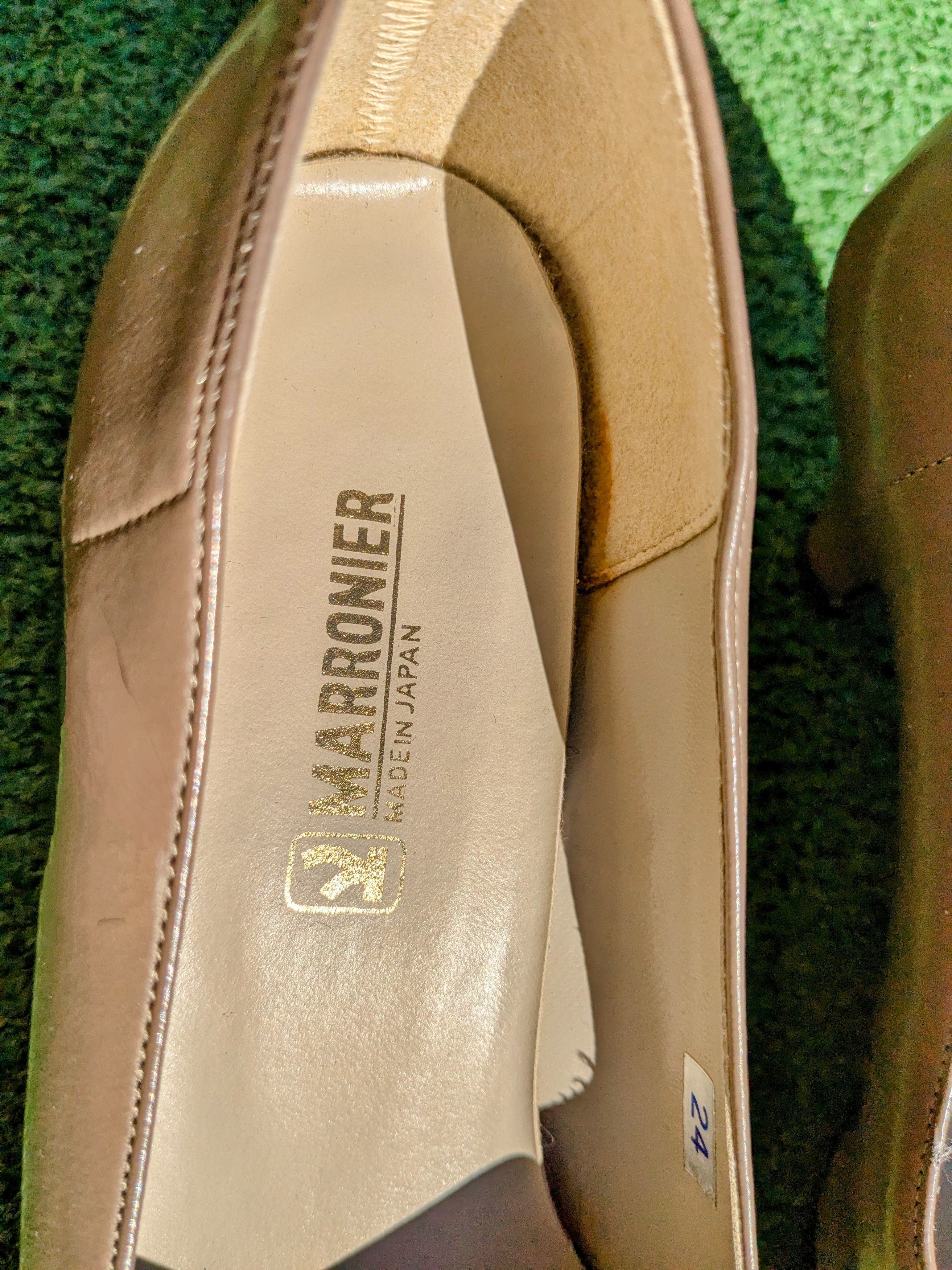 Vintage Vintage Marronier Made in Japan High Heel Shoes Sz 24/7US EE Size US 7 / IT 37 - 9 Thumbnail
