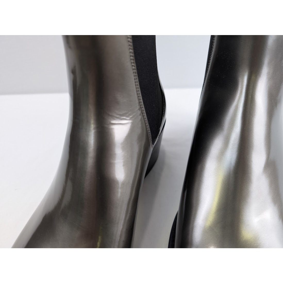 Tom Ford o1rshd1 Q:2 / Men's Chelsea Boots in Shinny Green Size US 10 / EU 43 - 7 Thumbnail