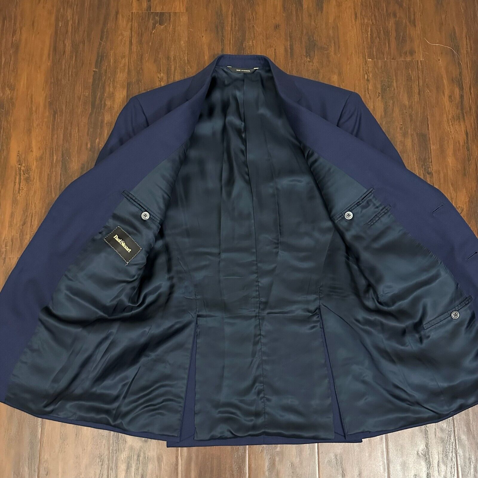 Paul Stuart PAUL STUART Blazer Jacket Cashmere Business Preppy NWOT Size 40R - 5 Thumbnail