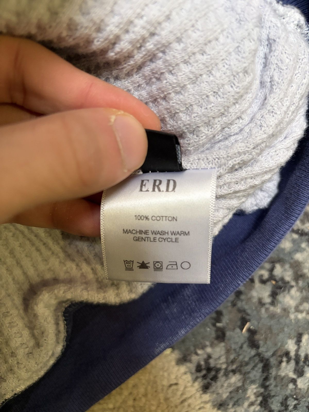 Enfants Riches Deprimes NEW ENFANTS RICHES DEPRIMES PATCHWORK THERMAL SOVIET ZIP UP Size US L / EU 52-54 / 3 - 4 Thumbnail
