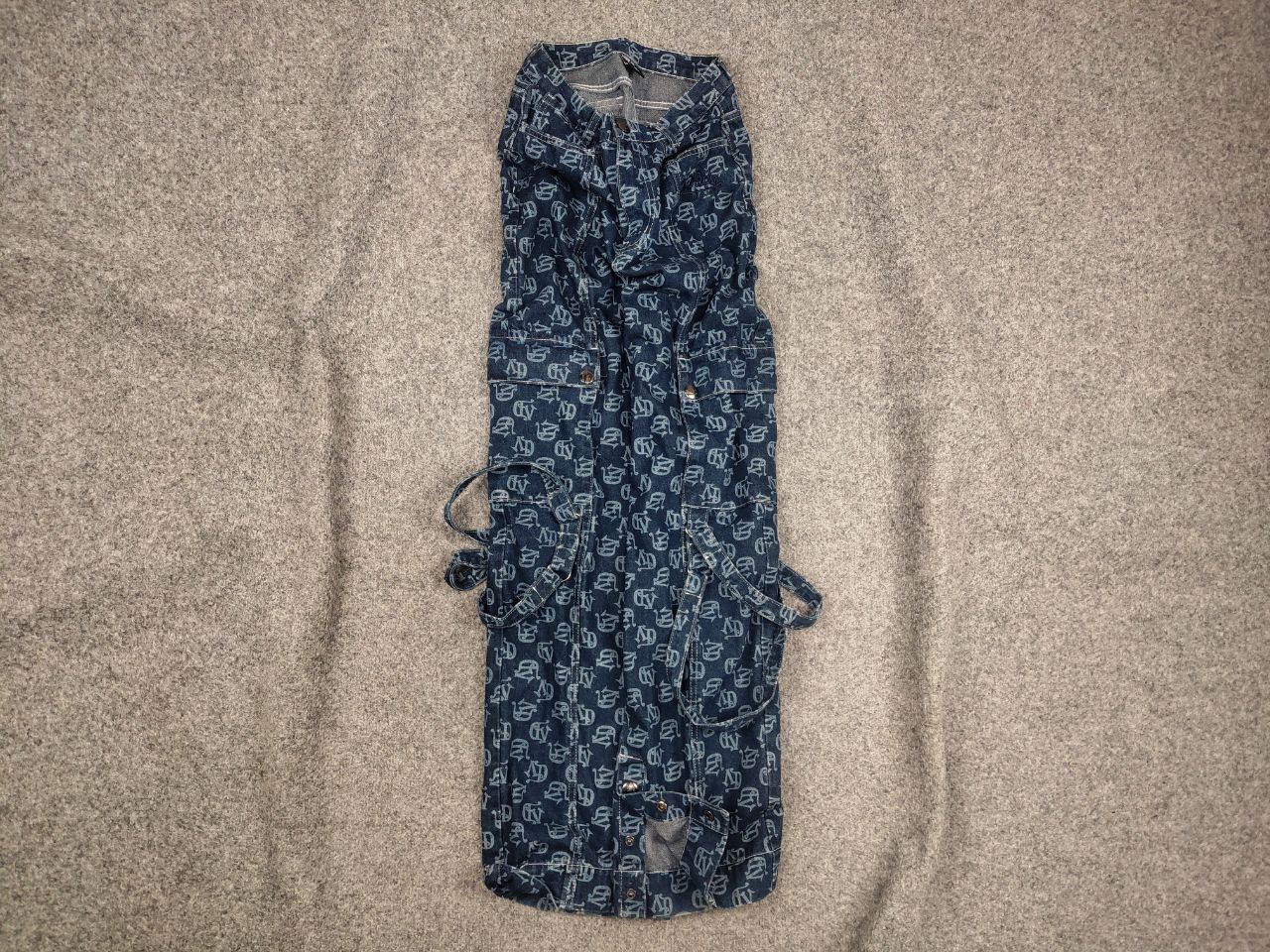Von Dutch Vintage Von Dutch Y2K Print Cargo Baggy Bomdage Jeans Size US 30 / EU 46 - 1 Thumbnail
