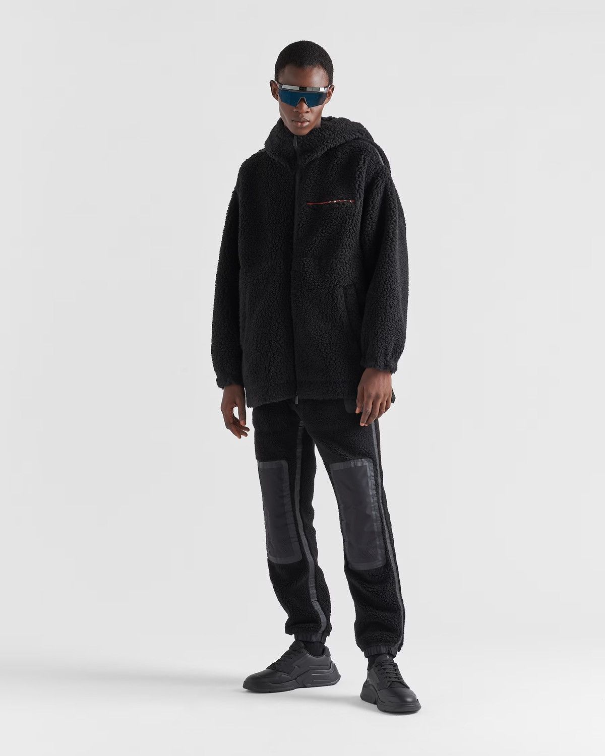 Prada Prada Linea Rossa Technical fleece ski pants Size US 34 / EU 50 - 2 Thumbnail
