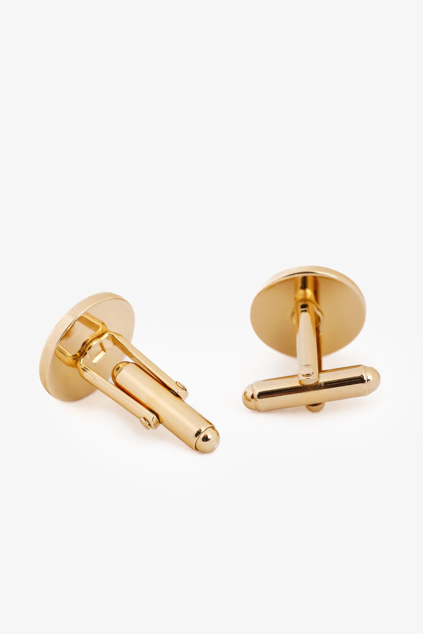 Burberry Burberry Vintage Gold-Tone Equestrian Knight Cuff Links Size ONE SIZE - 2 Thumbnail