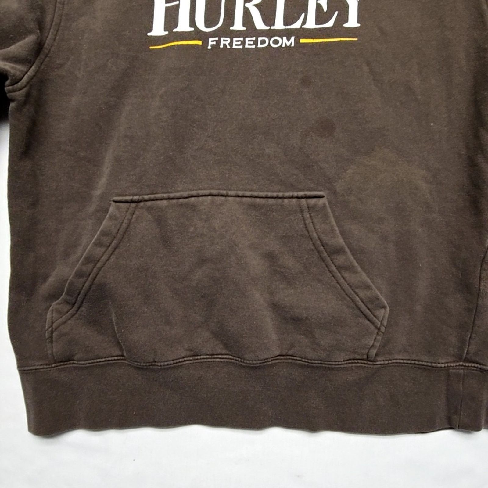 Hurley Hurley Freedom Hoodie Brown Graphic Print Small Pullover Size US S / EU 44-46 / 1 - 3 Thumbnail