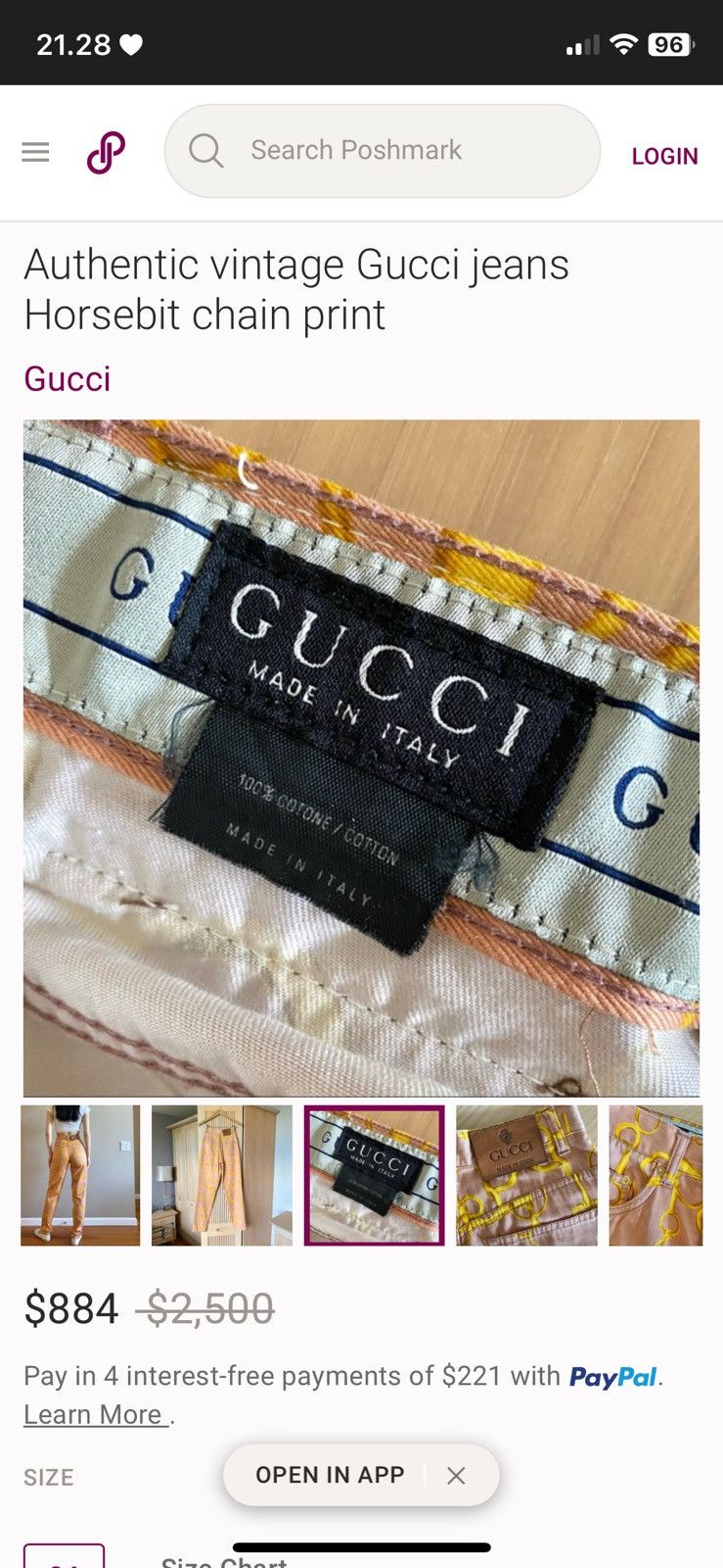 Gucci SS93 Gucci Tom Ford horsebit highwaist pants Size 26" / US 2 / IT 38 - 7 Thumbnail