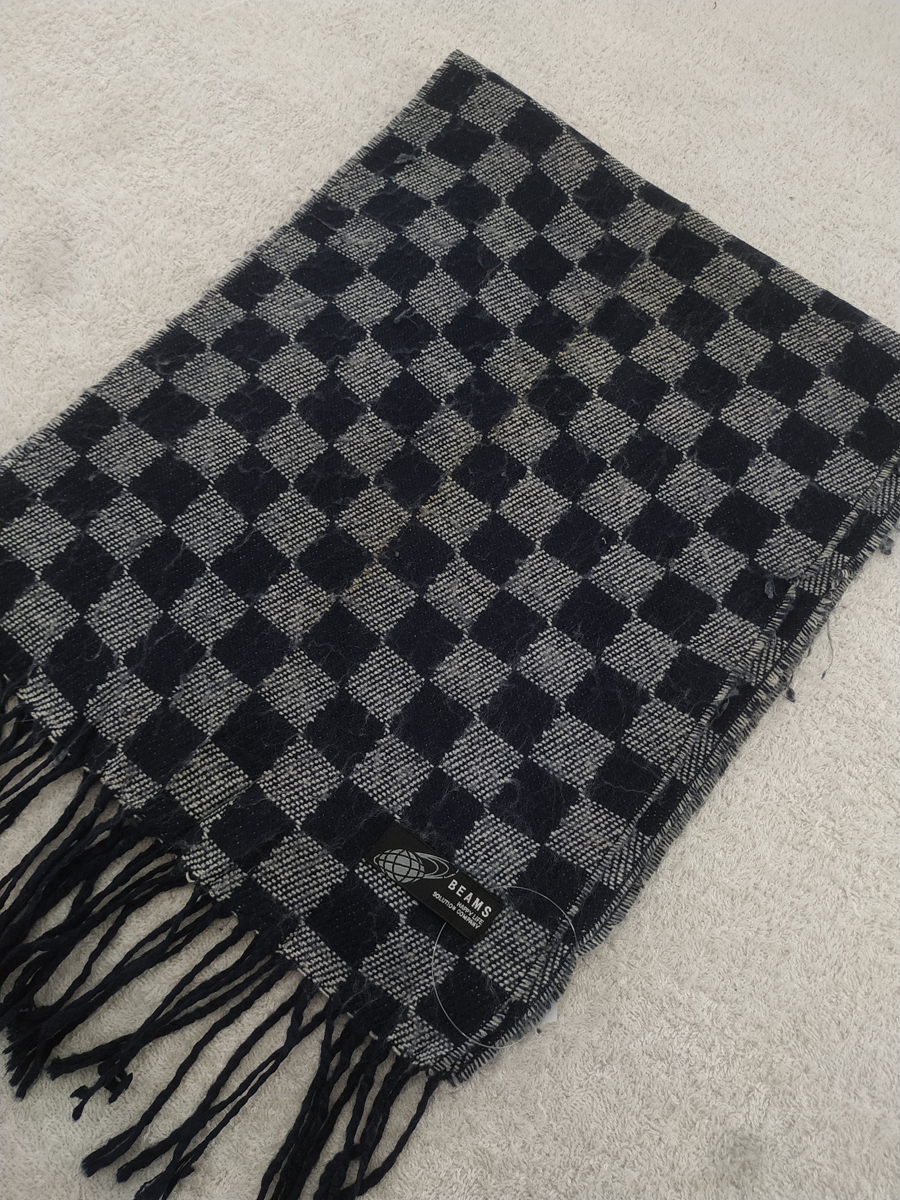 Beams Japan Vintage Beams Scarf/Muffler/Neckwear MF585 Size ONE SIZE - 3 Thumbnail