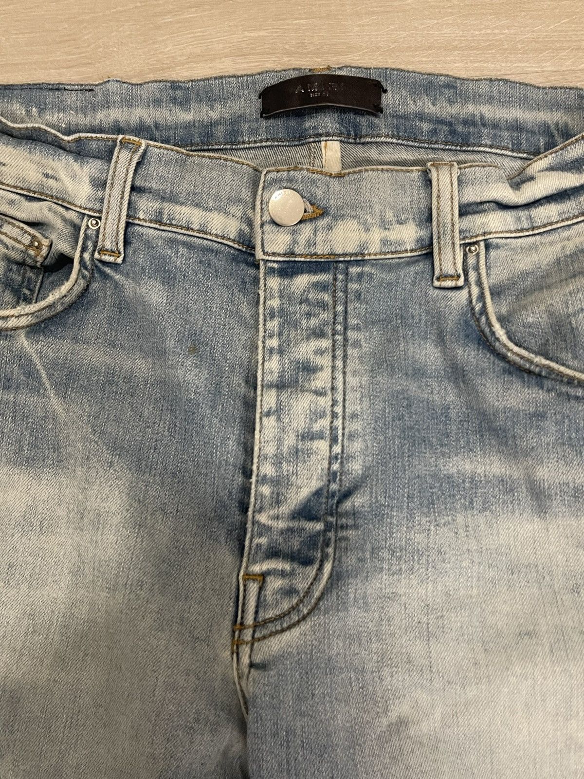 Amiri AMIRI MX2 Bandana Zip Knee Jeans Size US 34 / EU 50 - 6 Thumbnail