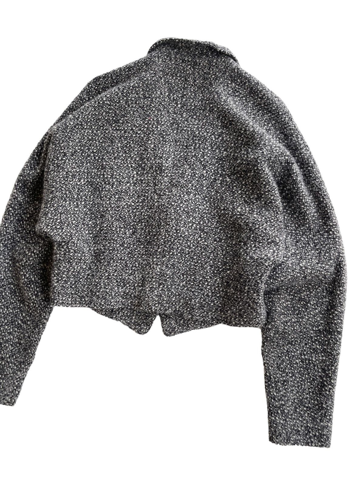 Japanese Brand Gres Wool Cropped Batwing Jacket France Size M / US 6-8 / IT 42-44 - 6 Thumbnail