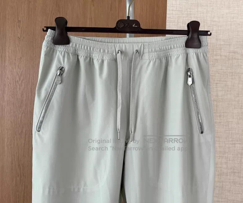 Hermes Hermes Men's Drawstring Casual Pants Size US 38 / EU 54 - 2 Thumbnail