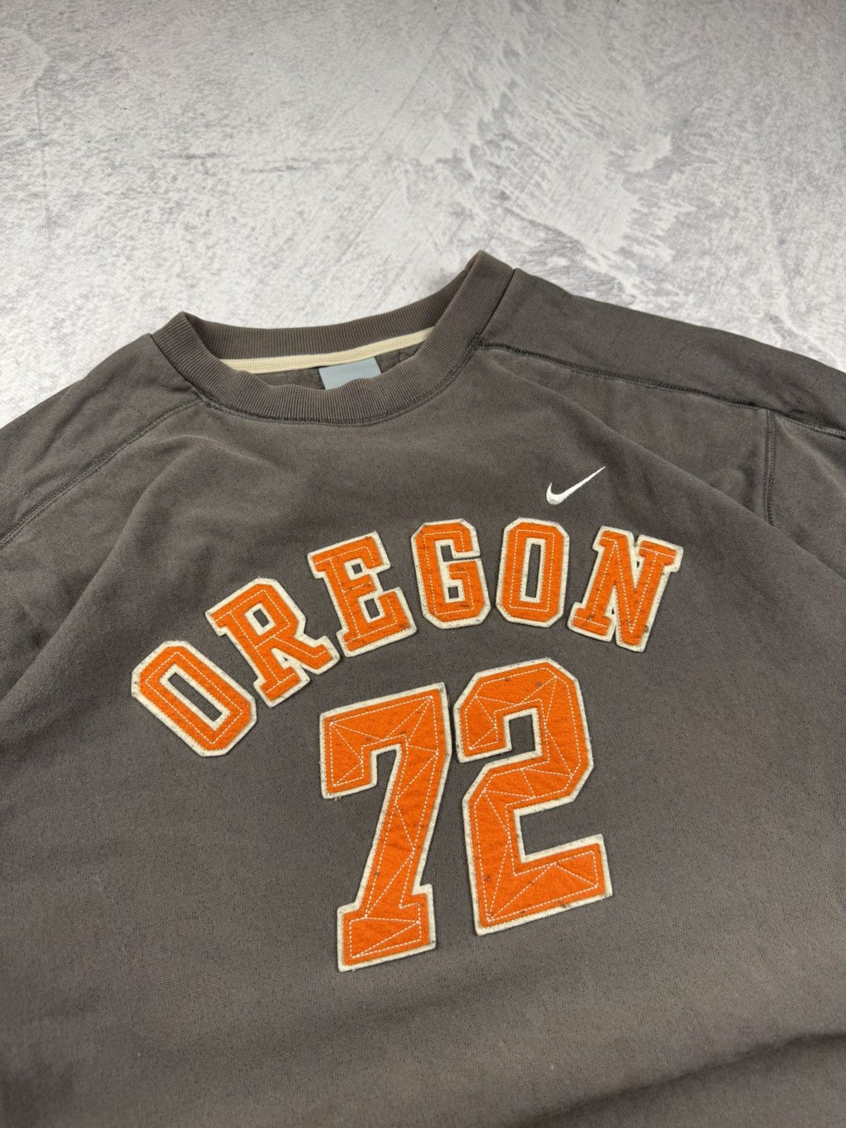 Nike × Vintage NIKE VINTAGE CENTER LOGO OVERSIZE BOXY SWEATSHIRT Size US L / EU 52-54 / 3 - 4 Thumbnail