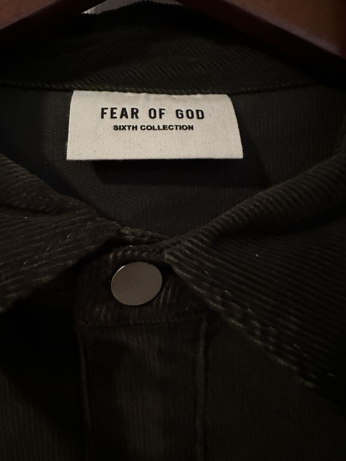 Fear of God Fear of God corduroy forest green shirt jacket Size US S / EU 44-46 / 1 - 4 Thumbnail
