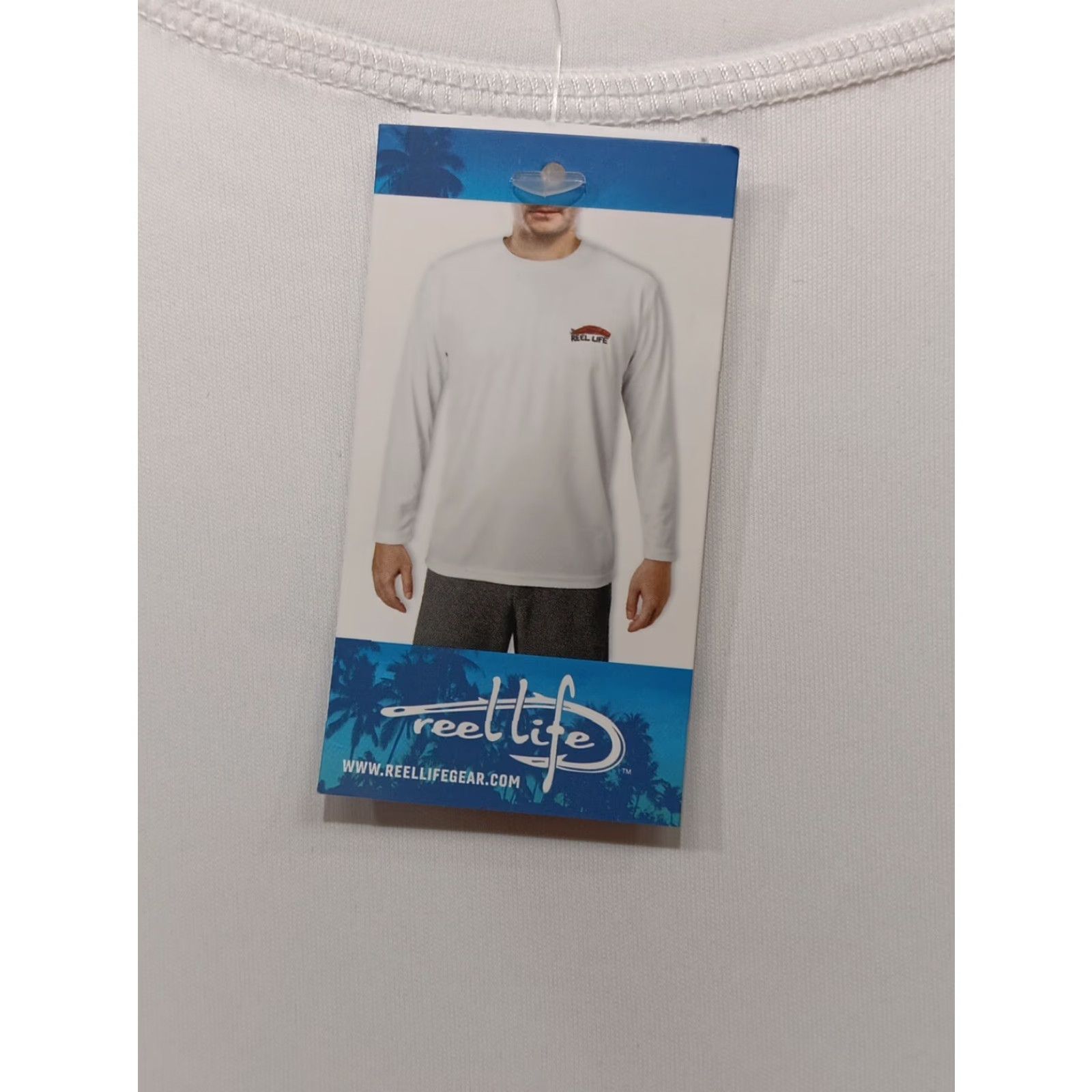 Alife NWT Reel Life Men's Long Sleeve Jax Beach UV Protective Shirt SZ M American Flag Shirt Size US M / EU 48-50 / 2 - 4 Thumbnail