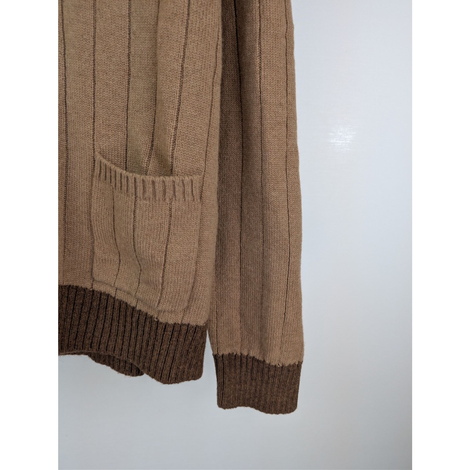 Gucci o1rshd1 Fine Camel Long Sleeve Cardigan Sweater Camel/Brown Size US XL / EU 56 / 4 - 5 Thumbnail