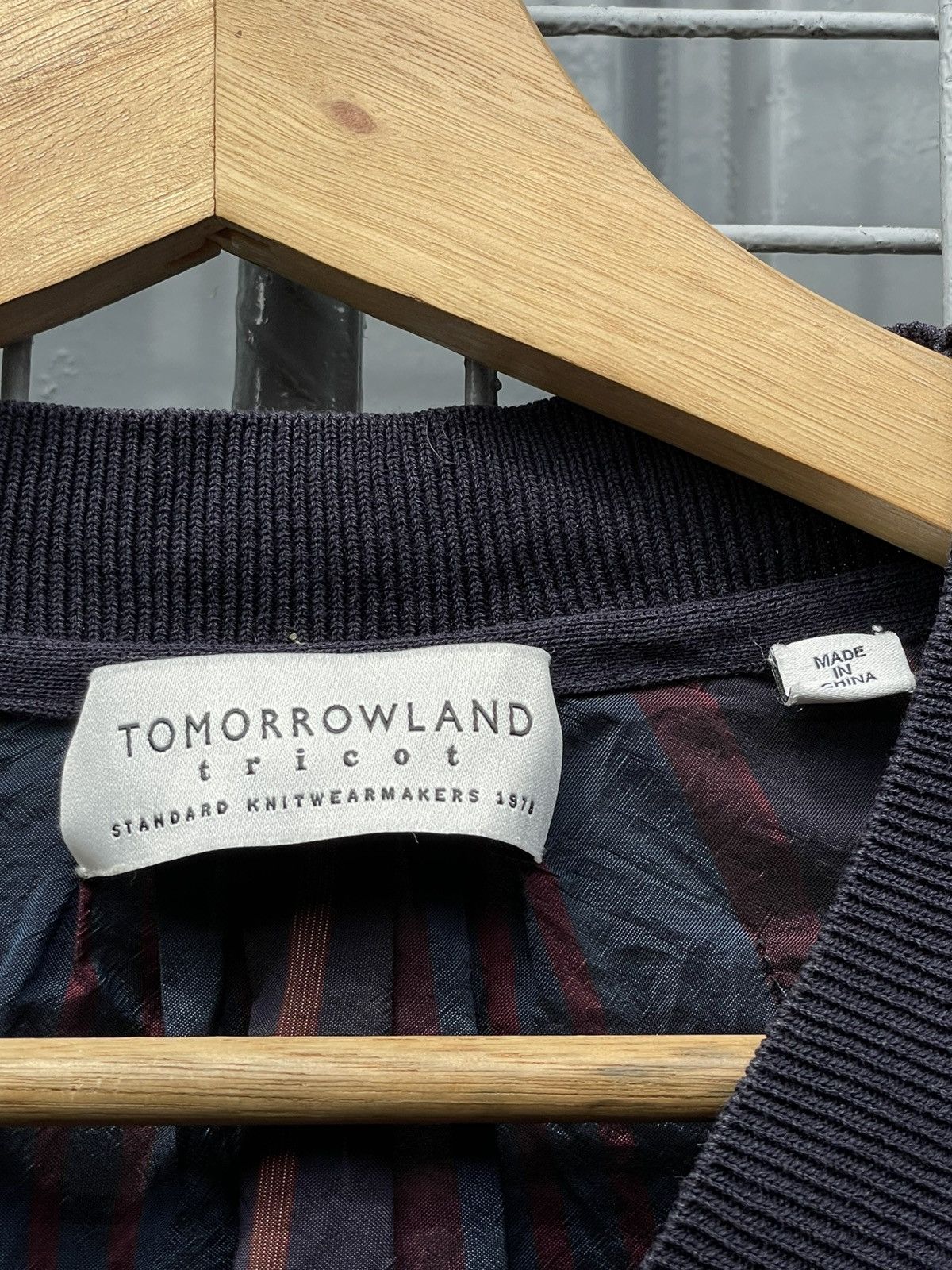 Tomorrowland Dark Colored Cardigan Sweater Size US M / EU 48-50 / 2 - 4 Thumbnail