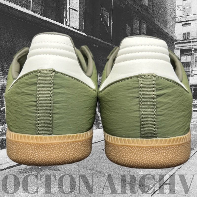 Adidas Adidas Samba OG 'Reflective Nylon Pack - Focus Olive' Size US 10 / EU 43 - 4 Thumbnail