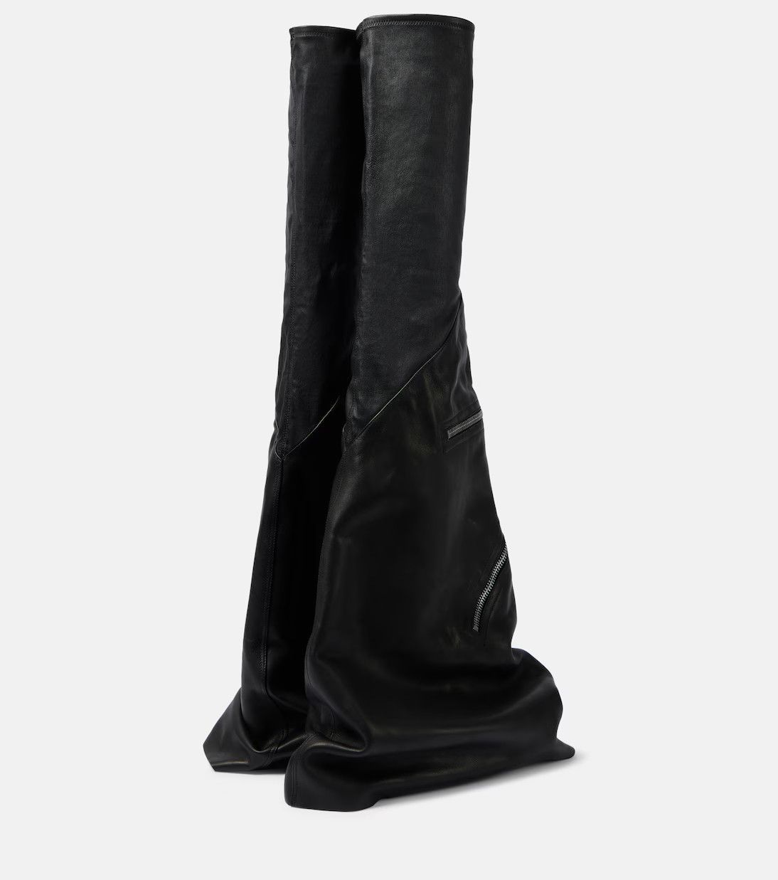 Rick Owens o1y0126 Boots in Black Size US 7 / IT 37 - 2 Thumbnail