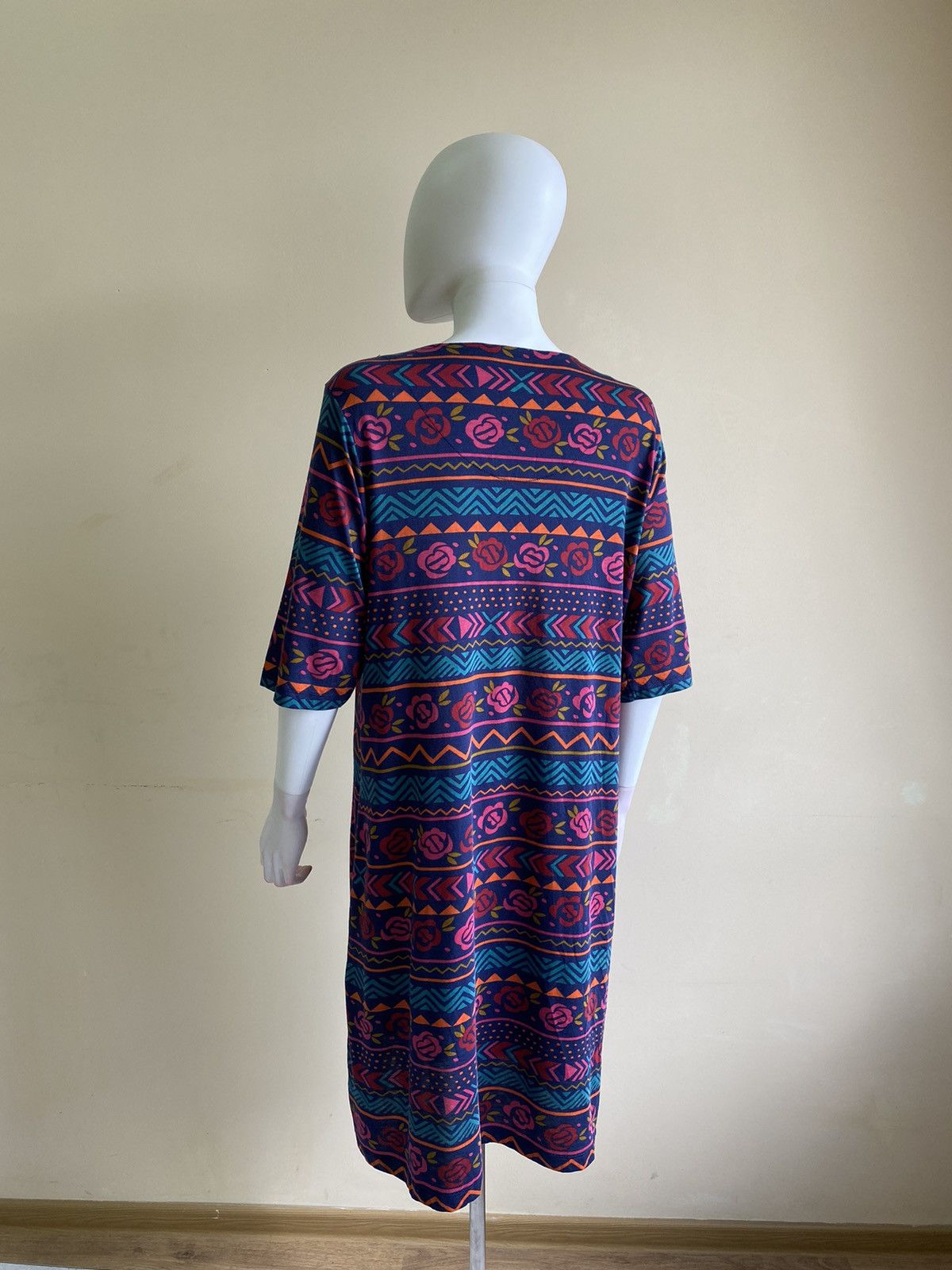Gudrun Sjoden Gudrun Sjoden Womens Multicolor Floral Midi Dress Size M Size M / US 6-8 / IT 42-44 - 8 Thumbnail