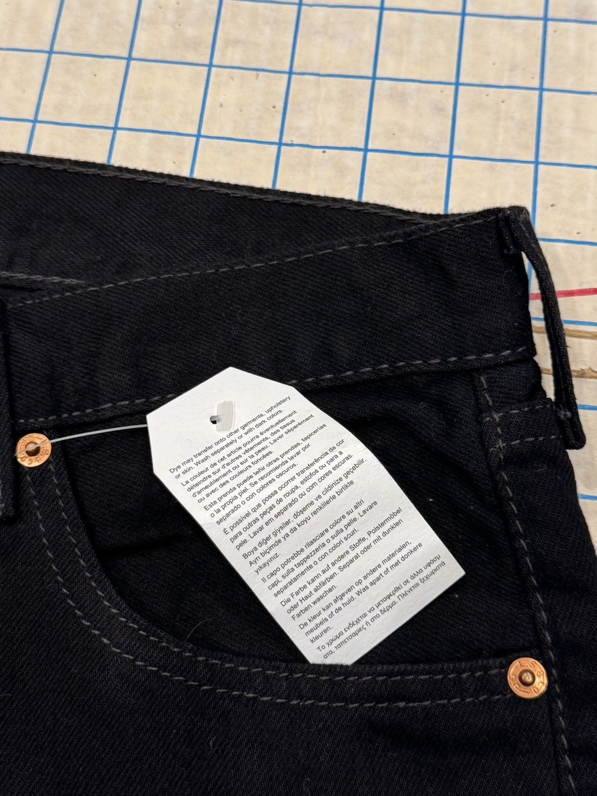 Levi's NWT Levi’s 501 Black Jeans Mens Size 32 New With Tag Denim Size US 32 / EU 48 - 5 Thumbnail