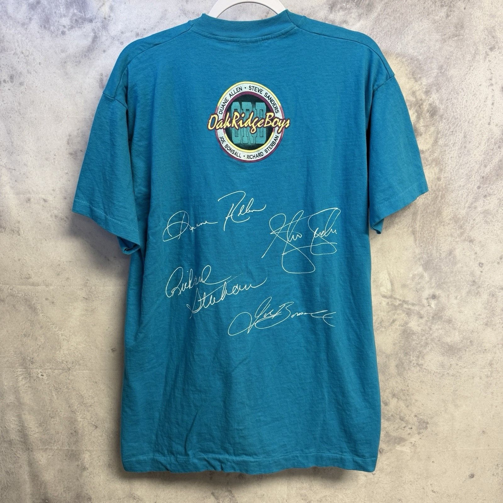 Band Tees Vintage The Oak Ridge Boys Band Shirt Men’s XL 22.5x29.5 Blu Size US XL / EU 56 / 4 - 2 Thumbnail