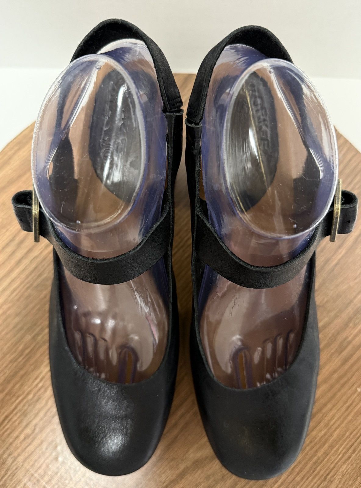 Kork-Ease Kork-Ease Vanya Slingback Platform Black Leather Sandals Size US 9 / IT 39 - 2 Thumbnail