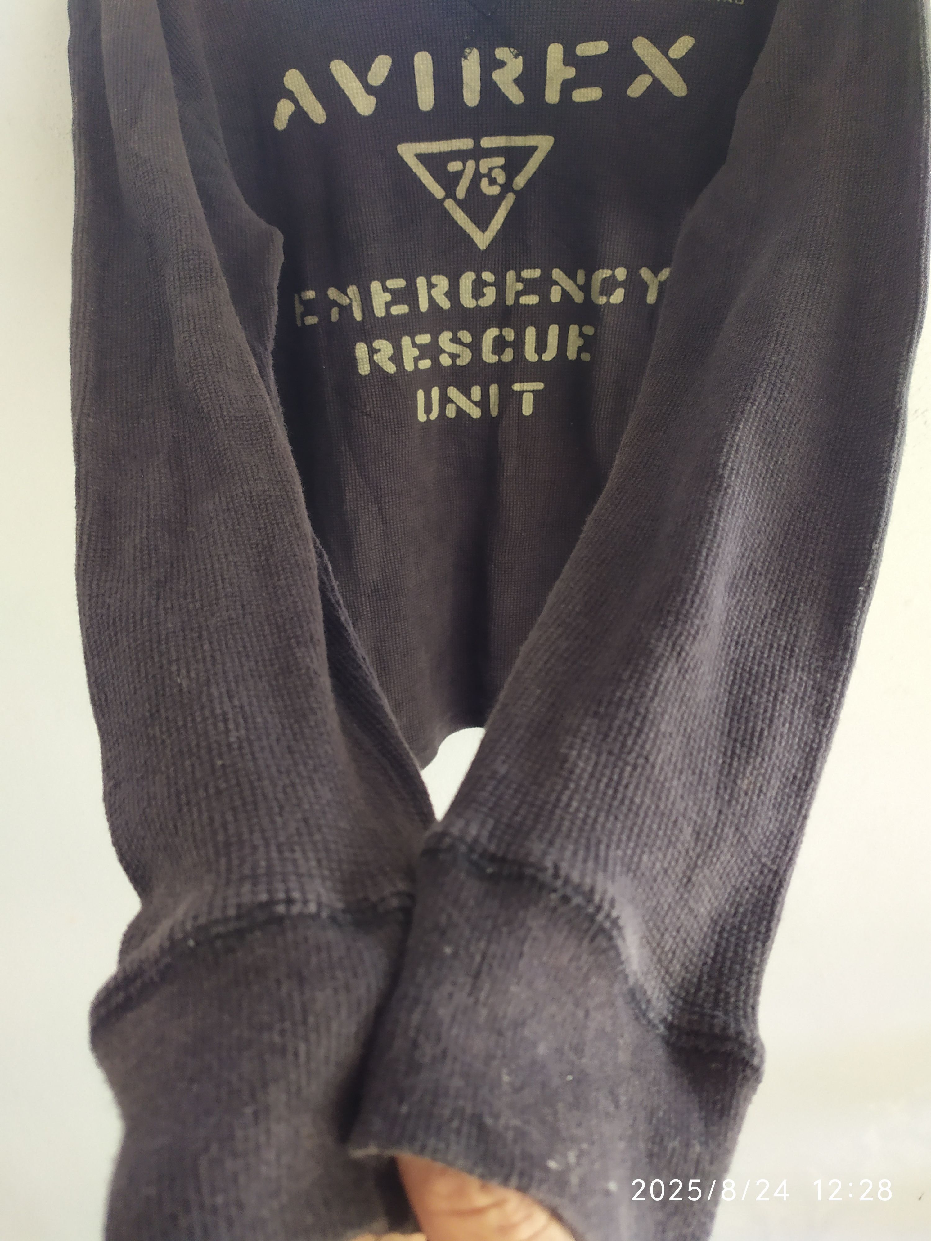 If Six Was Nine Vintage Y2K Avirex Long Sleeve Shirt Size US M / EU 48-50 / 2 - 4 Thumbnail