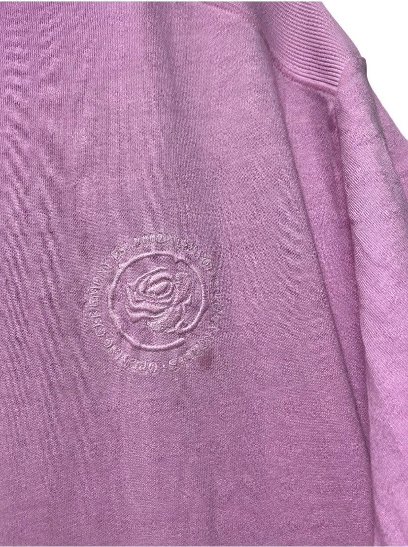 Opening Ceremony Opening Ceremony Oversized Pink Embroidered Rose Tee Size US L / EU 52-54 / 3 - 2 Thumbnail