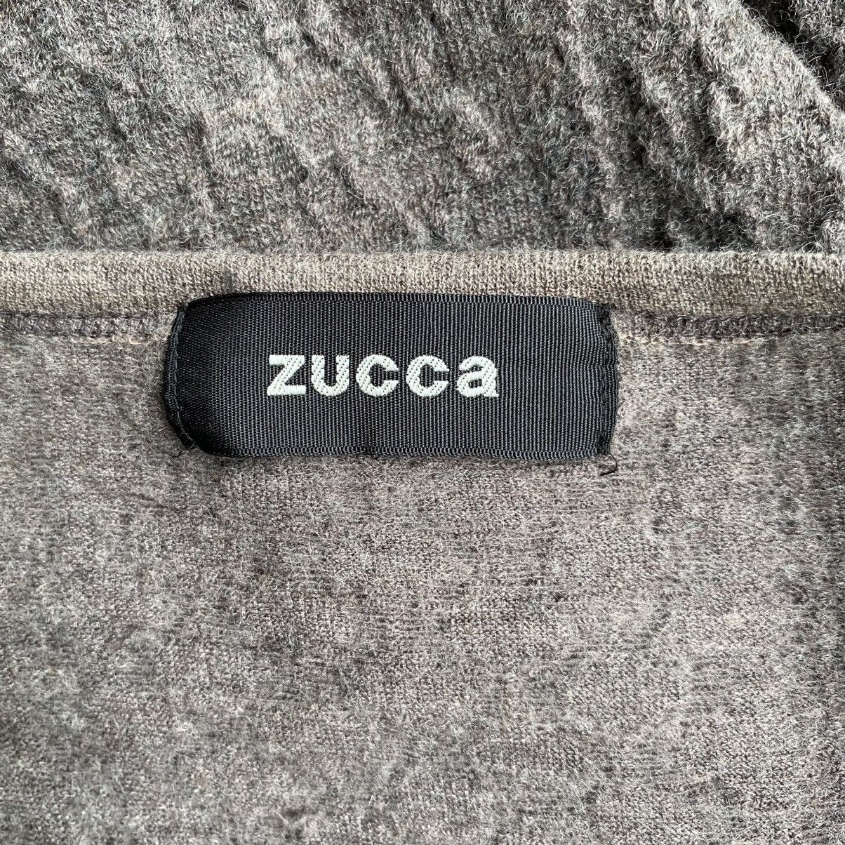 Zucca ZUCCA Brown Textured Knit Pullover Sweater Size M / US 6-8 / IT 42-44 - 19 Thumbnail