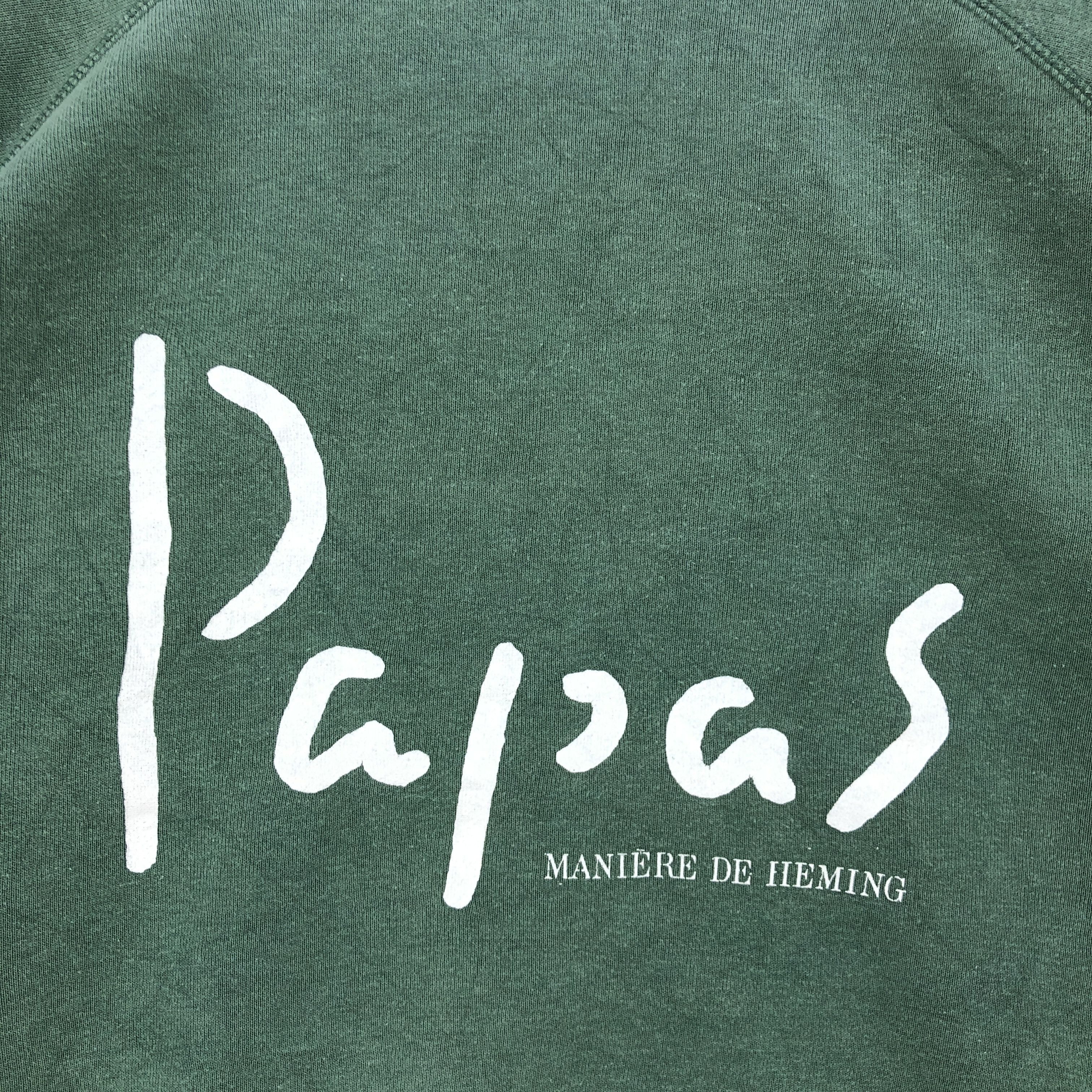 Japanese Brand × Vintage Vintage 90s Papas Maniere De Heming Japan Sweater Sweatshirt Size US XL / EU 56 / 4 - 6 Thumbnail