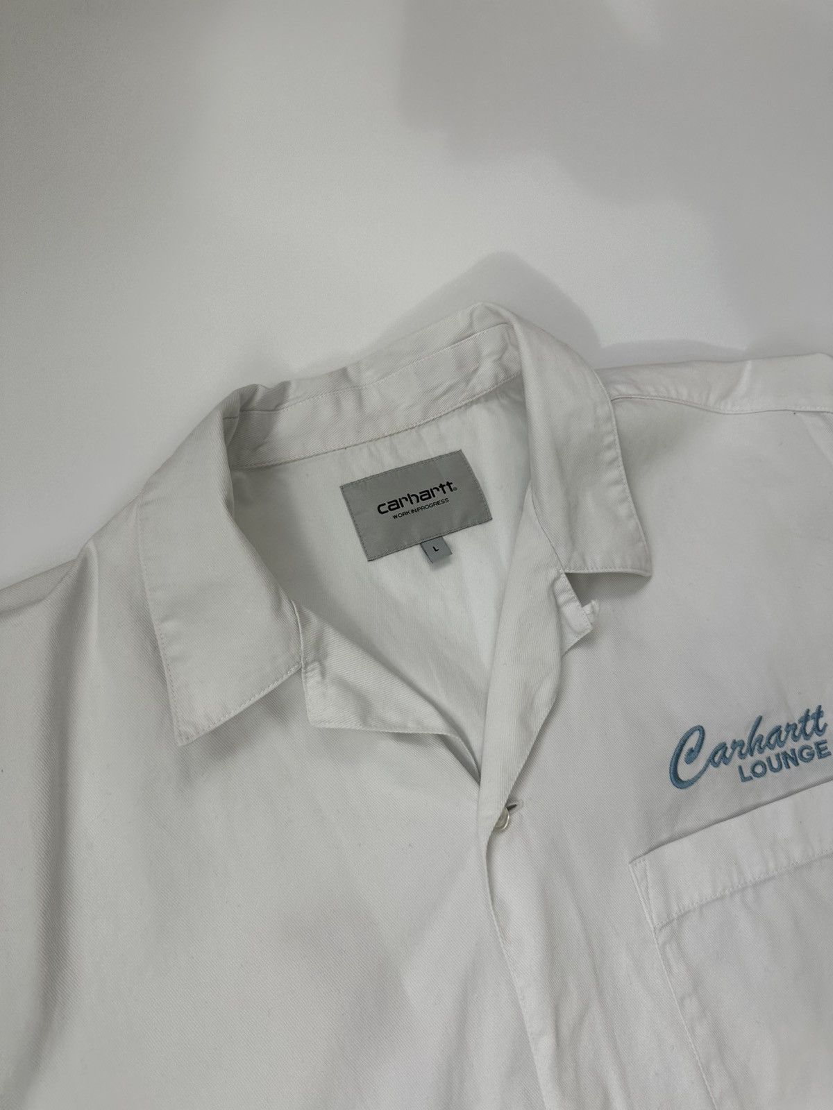 Carhartt Carhartt Lounge Shirt Men's Big Logo Back Size US L / EU 52-54 / 3 - 8 Thumbnail