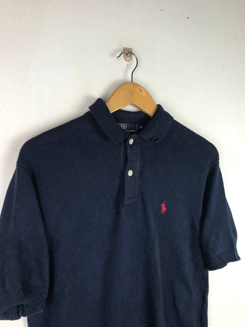 Polo Ralph Lauren × Ralph Lauren × Vintage Vintage Polo Ralph Lauren Knit Buttons Up Size US M / EU 48-50 / 2 - 7 Thumbnail