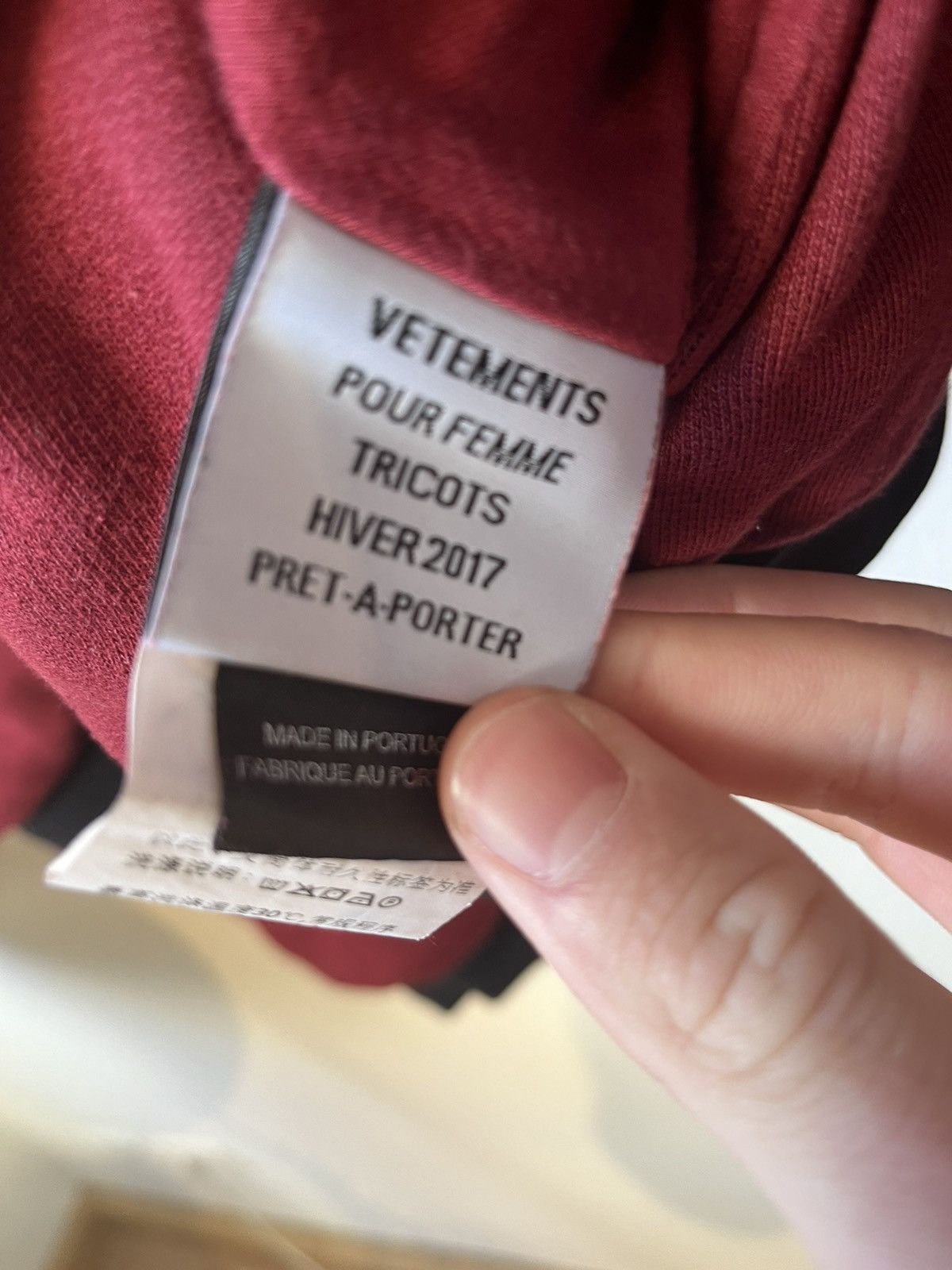 Vetements Vetements Total Fucking Darkness Zip Hoodie Size US XS / EU 42 / 0 - 6 Thumbnail