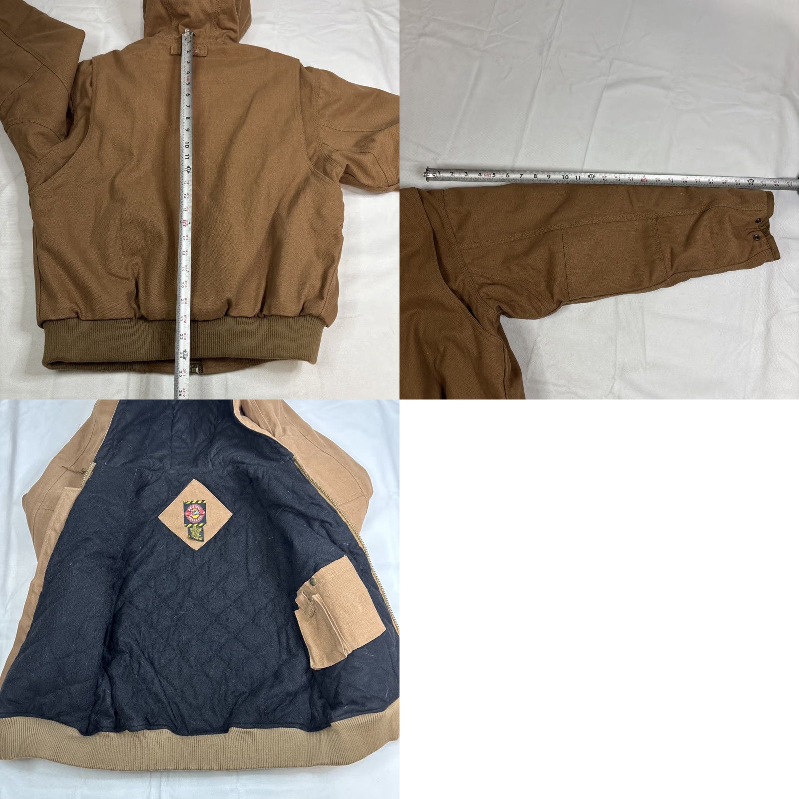 Justin Boots VINTAGE Justin Workwear Active Canvas Insulated Jacket Men’s Medium Brown Jacket Men’s Medium Brown Brown Canvas Insulated Jacket Justin Shoes? Size US M / EU 48-50 / 2 - 8 Thumbnail