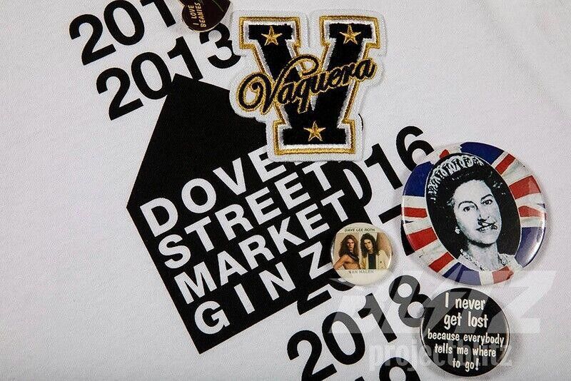 Designer DOVER STREET MARKET GINZA VAQUERA TEE WHITE L 2022 Size US L / EU 52-54 / 3 - 4 Thumbnail