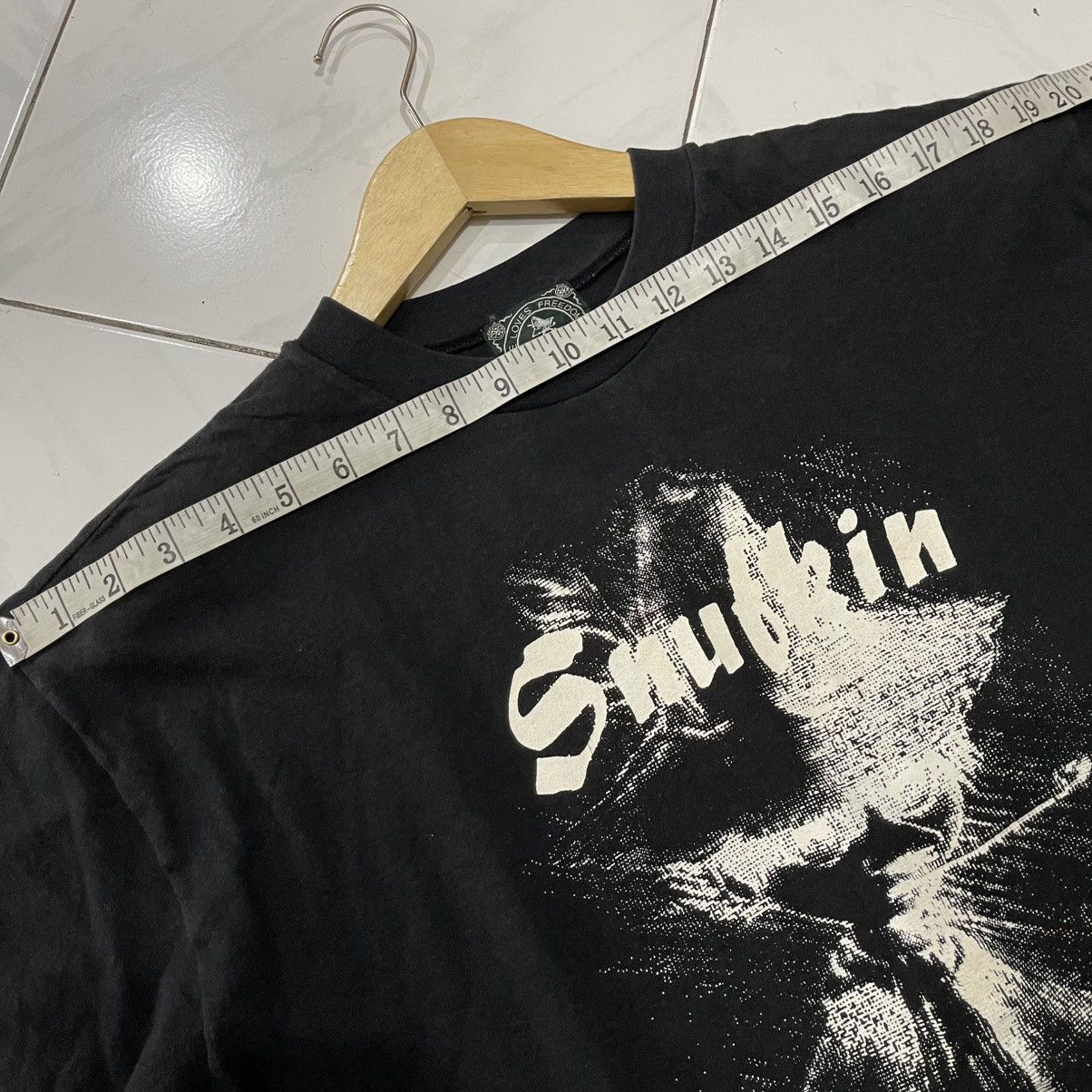 Vintage 1990 Snufkin moomin characters tee Size US L / EU 52-54 / 3 - 9 Thumbnail