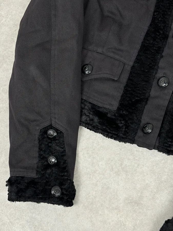 Moschino 2000s Moschino Black Buttoned Light Jacket Size M / US 6-8 / IT 42-44 - 8 Thumbnail