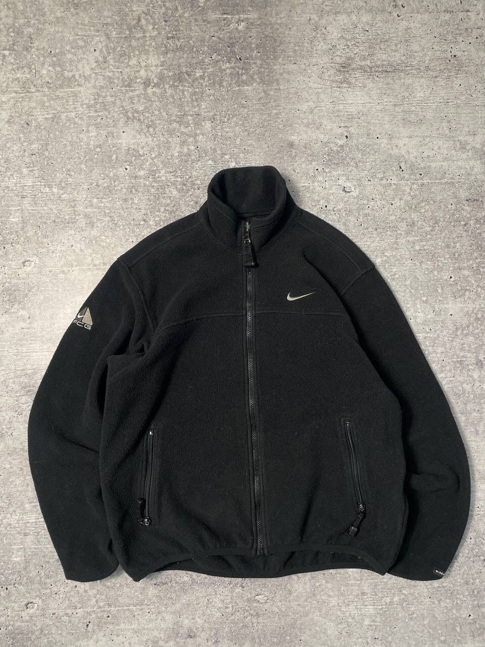 Nike ACG RARE Vintage Nike Acg Baggy Fleece Jacket Y2K Size US S / EU 44-46 / 1 - 1 Thumbnail