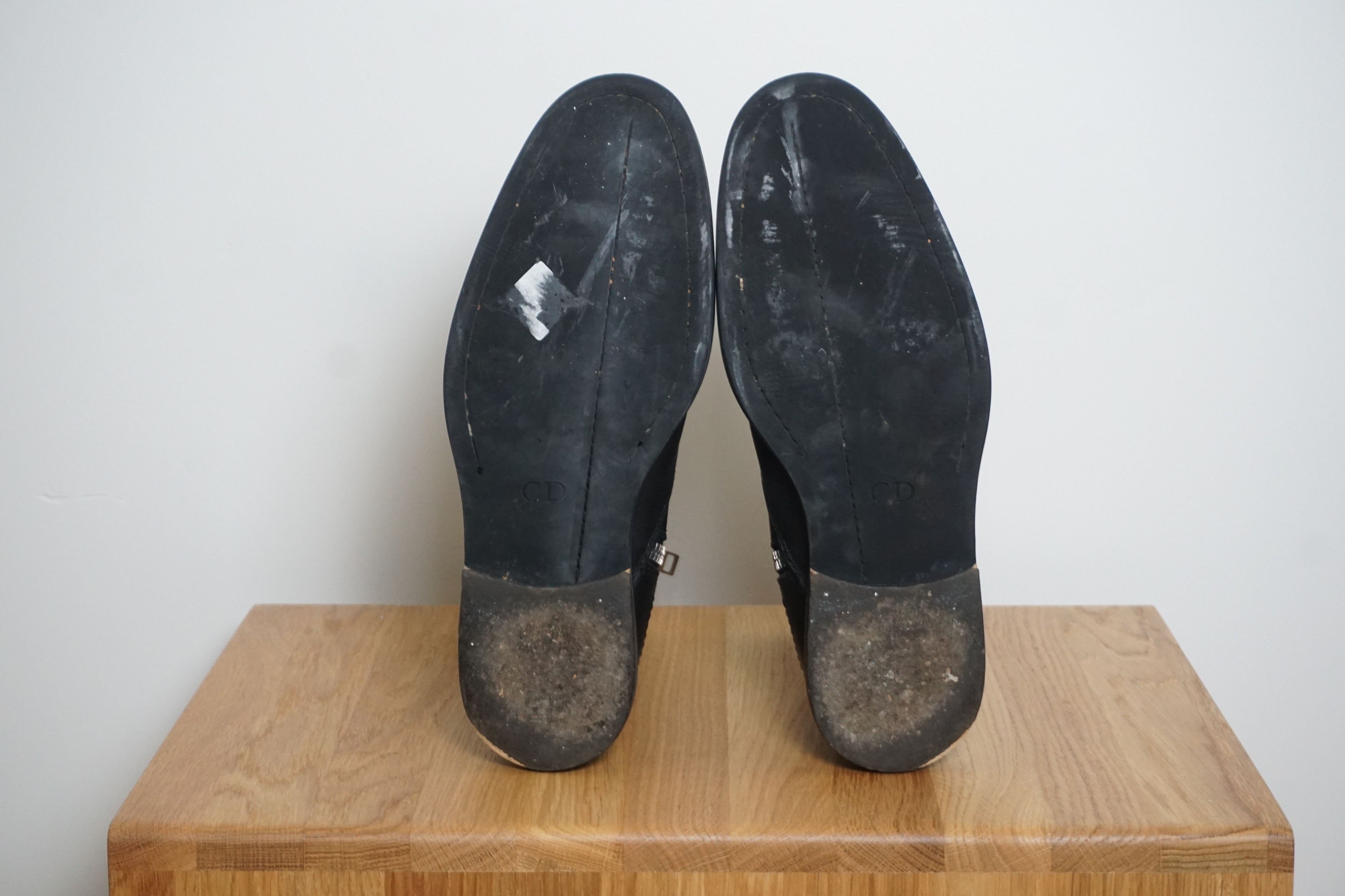 Dior × Hedi Slimane VOTC Moto Boots Size US 9 / EU 42 - 12 Thumbnail