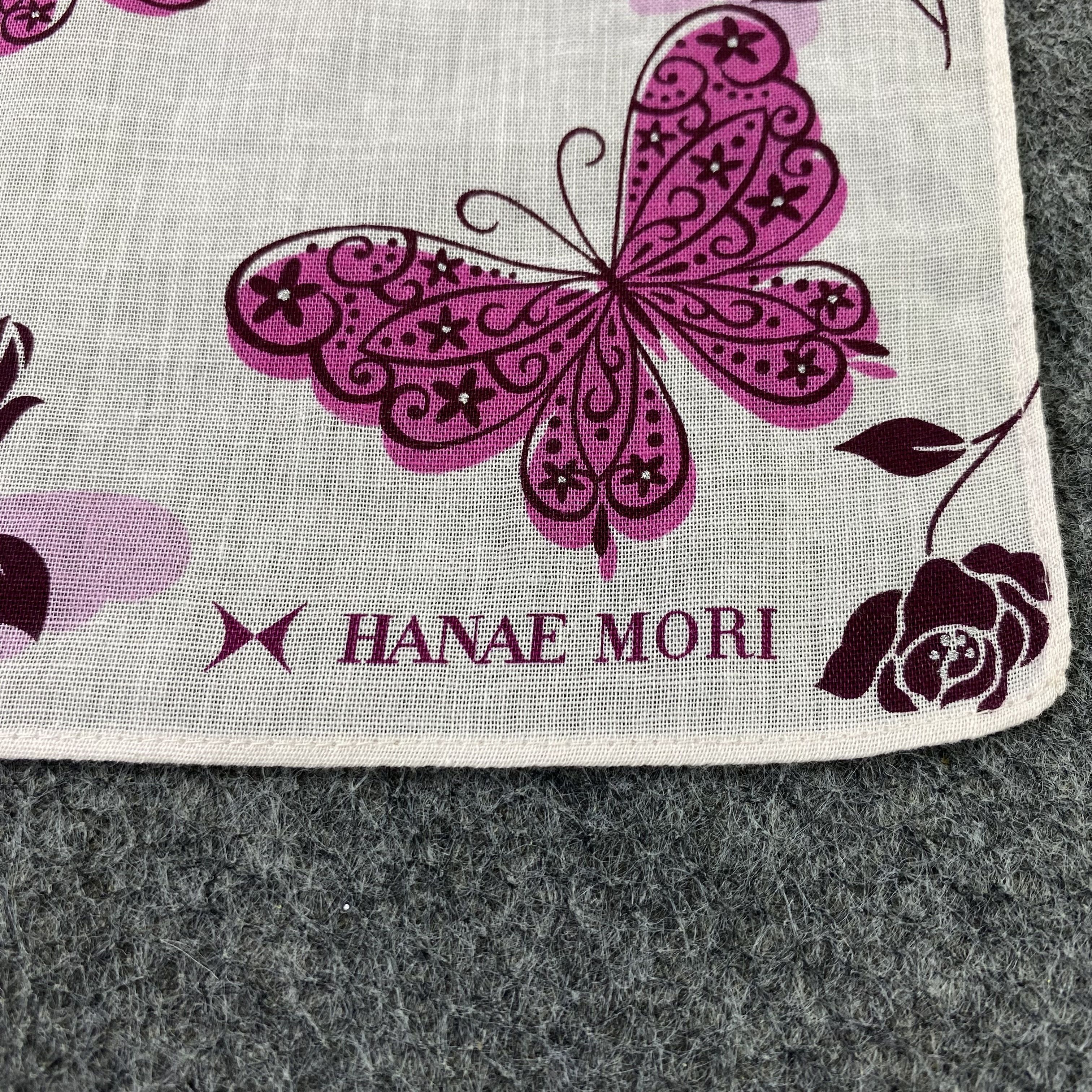 Hanae Mori Hanae Mori Handkerchief Neckerchief Bandana-B1972 Size ONE SIZE - 7 Thumbnail