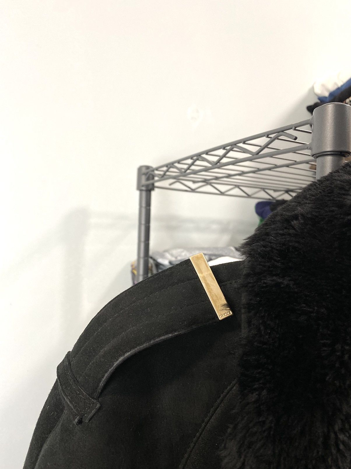 Gucci Rare! Vintage Gucci Suede Leather Jacket Fur Shearling Size M / US 6-8 / IT 42-44 - 12 Thumbnail