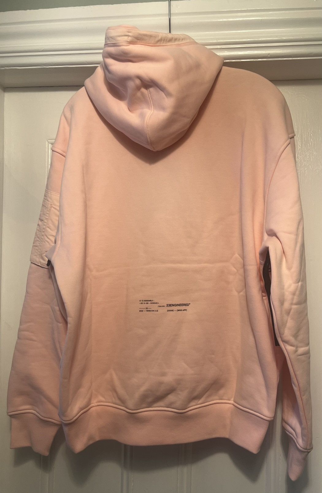 Jordan Brand Authentic Jordan 23 Engineered Hoodie atmosphere pink black Size US S / EU 44-46 / 1 - 7 Thumbnail