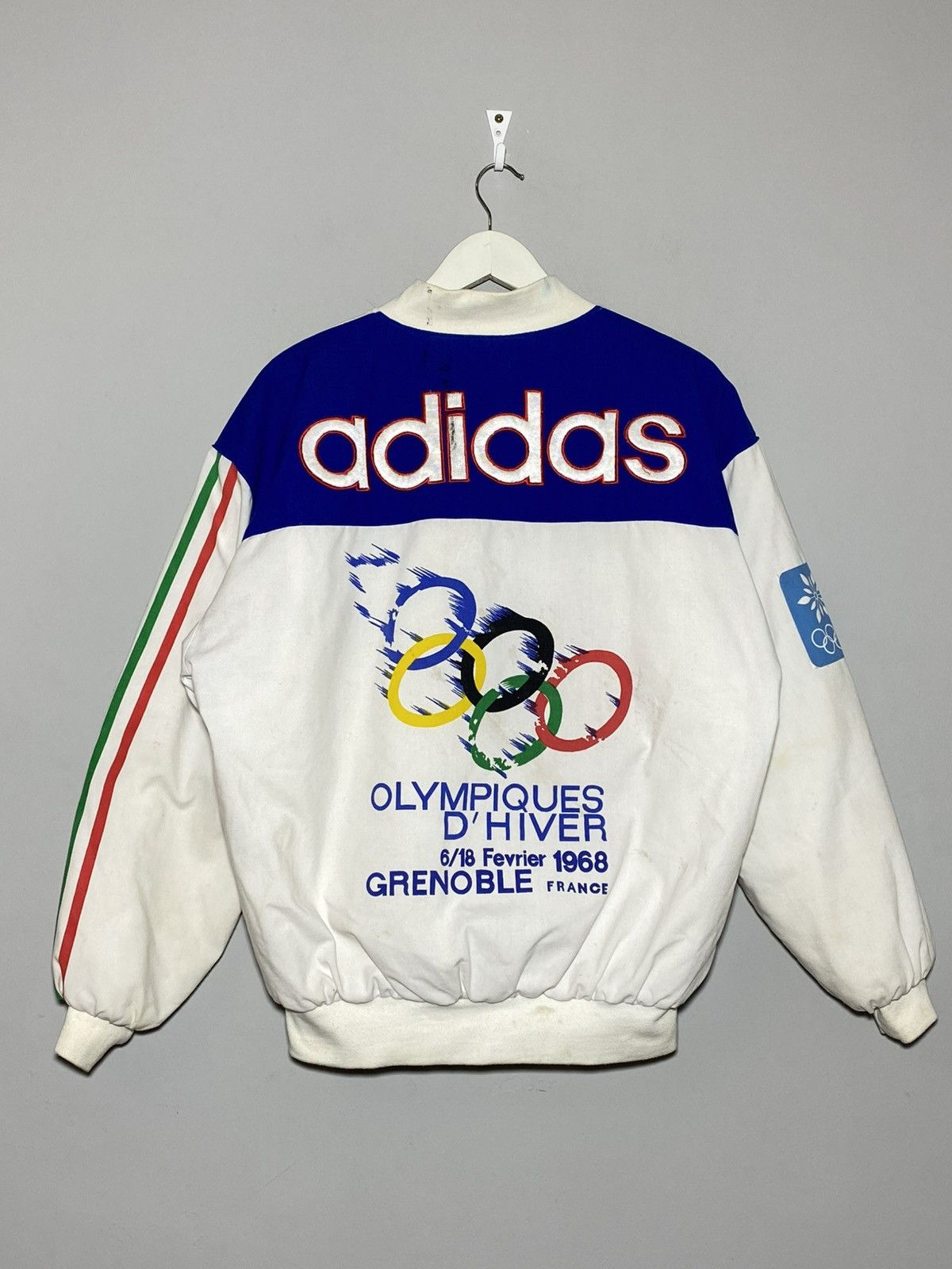 Adidas Adidas Olympic 1972 Sapporo Vintage Archive Bomber Jacket Size US M / EU 48-50 / 2 - 1 Thumbnail