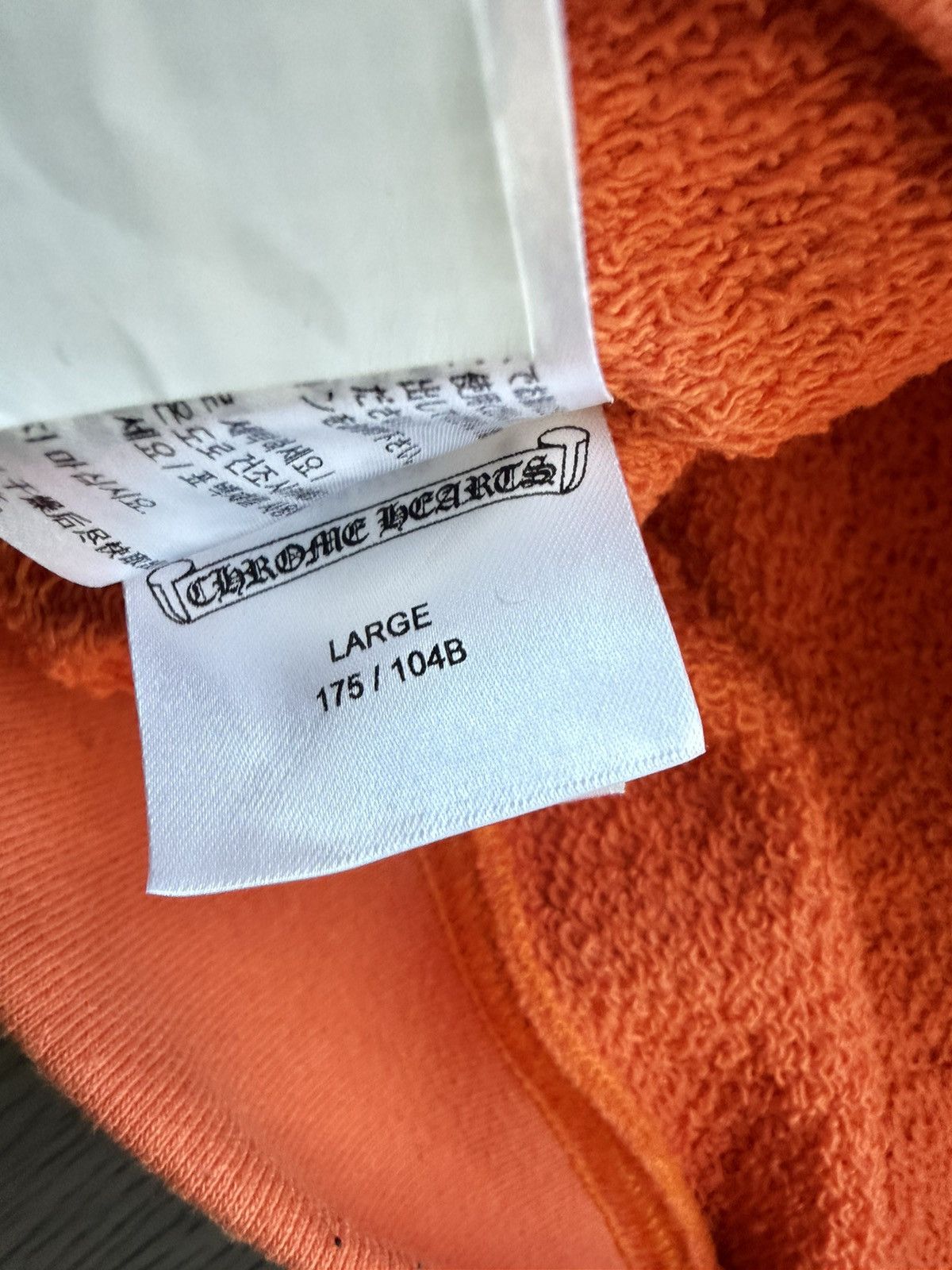 Chrome Hearts Chrome Hearts Vine Dagger Orange Crewneck Size US L / EU 52-54 / 3 - 9 Thumbnail