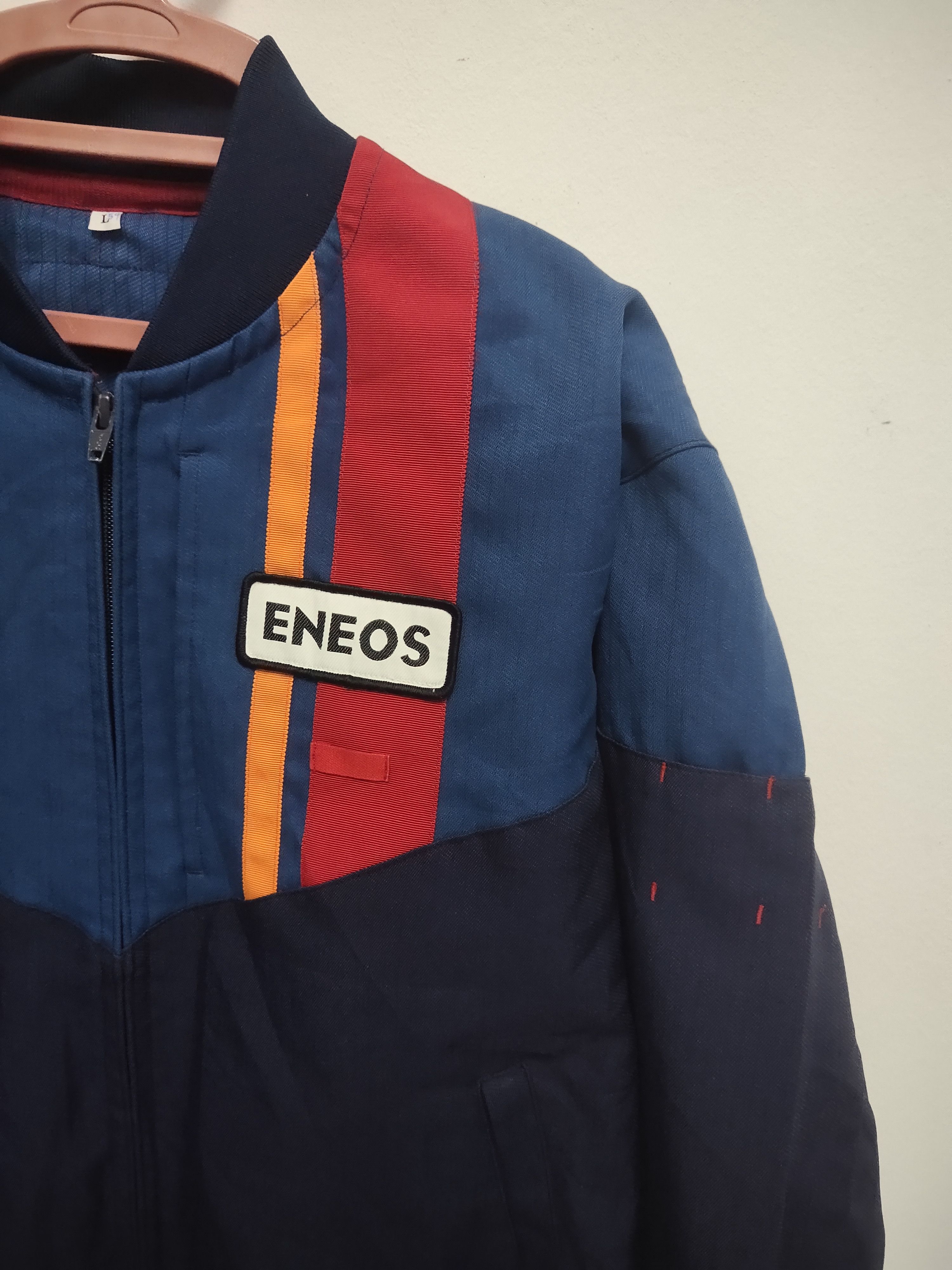 Japanese Brand Vintage Eneos Japanese Staff Worker Jacket Size US L / EU 52-54 / 3 - 2 Thumbnail