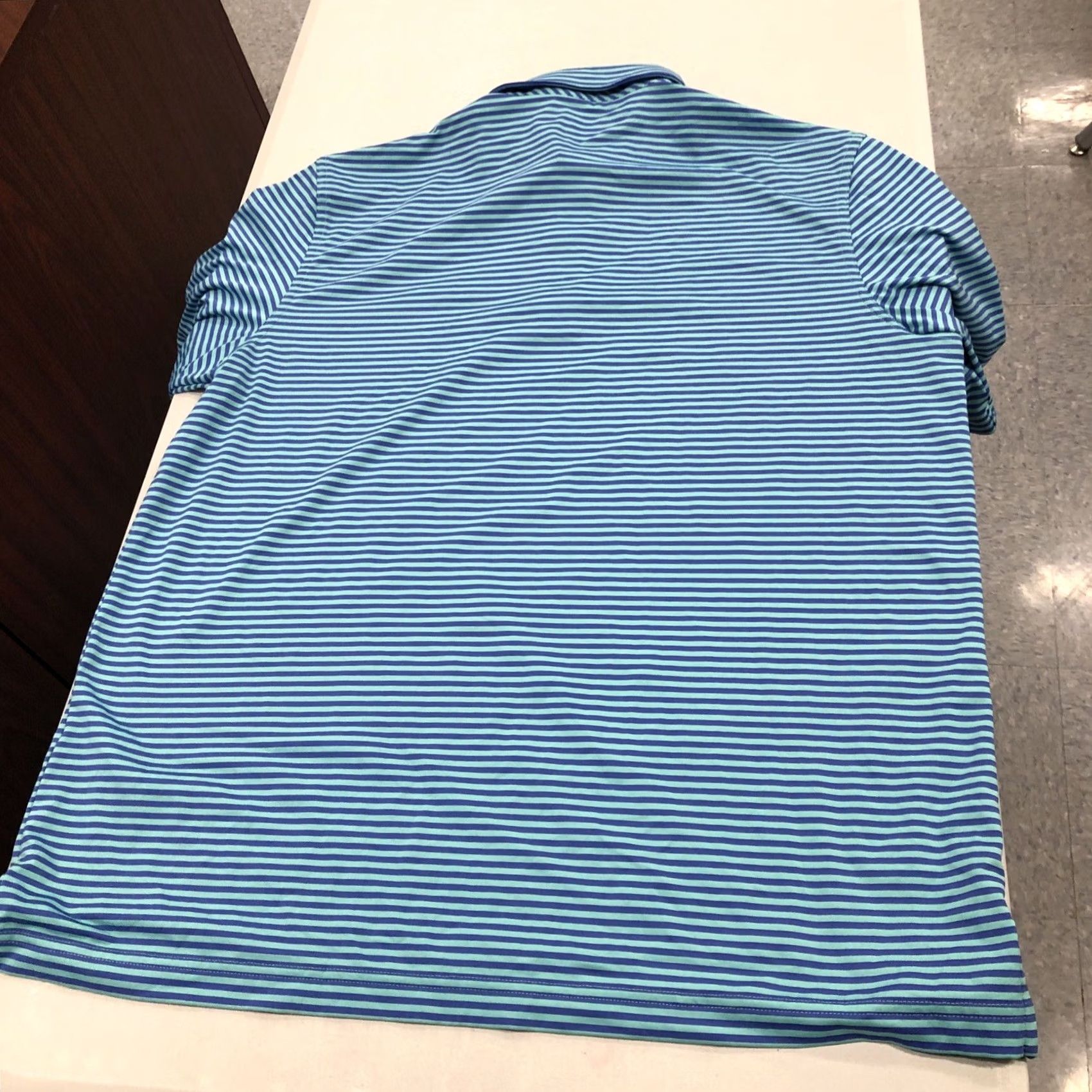 Vineyard Vines Vineyard Vines Polo Shirt Mens L Multicolor Striped Performance Stretch Golf Polo Shirt Size US L / EU 52-54 / 3 - 7 Thumbnail