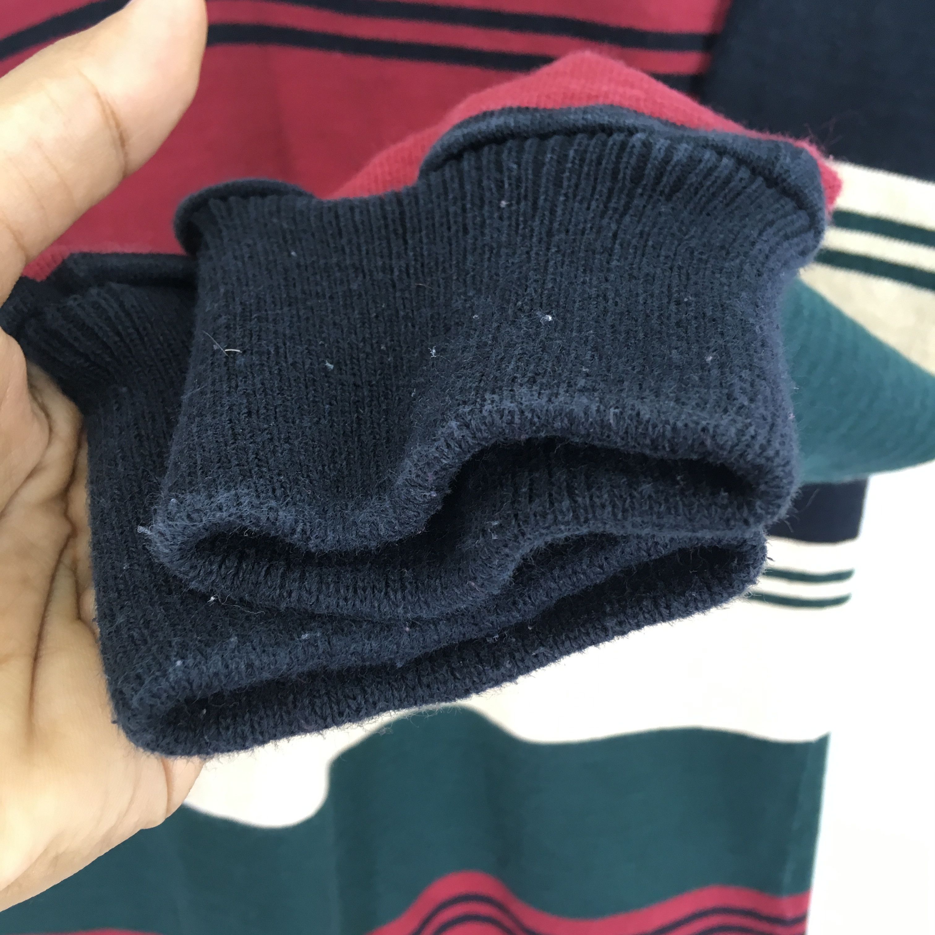 Barbarian Vintage Barbarian Polo Rugby Queens University Striped Size US M / EU 48-50 / 2 - 7 Thumbnail