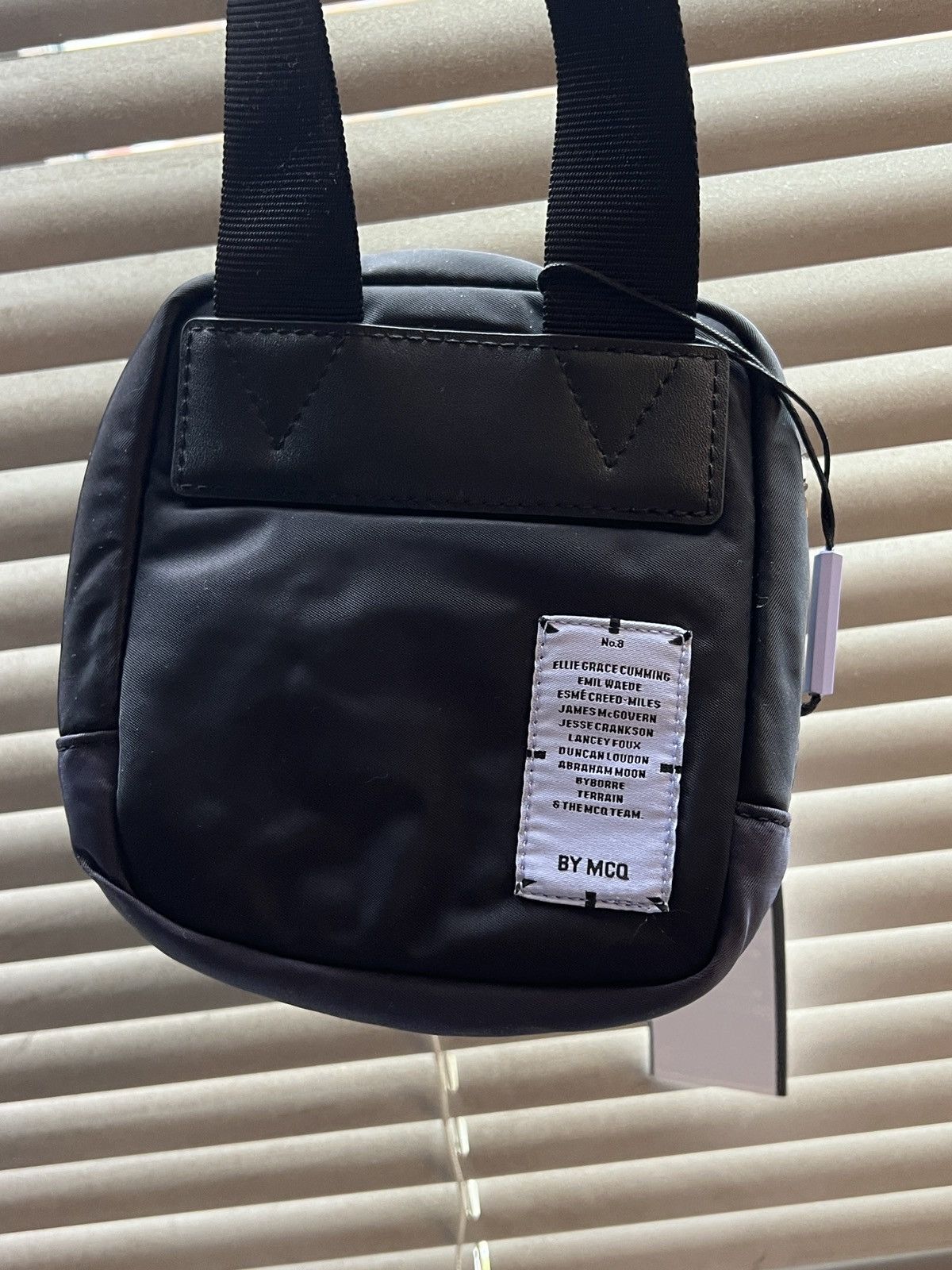 MCQ $185 NEW MCQ Panelled Shell Messenger Bag IN DUST travel Size ONE SIZE - 3 Thumbnail