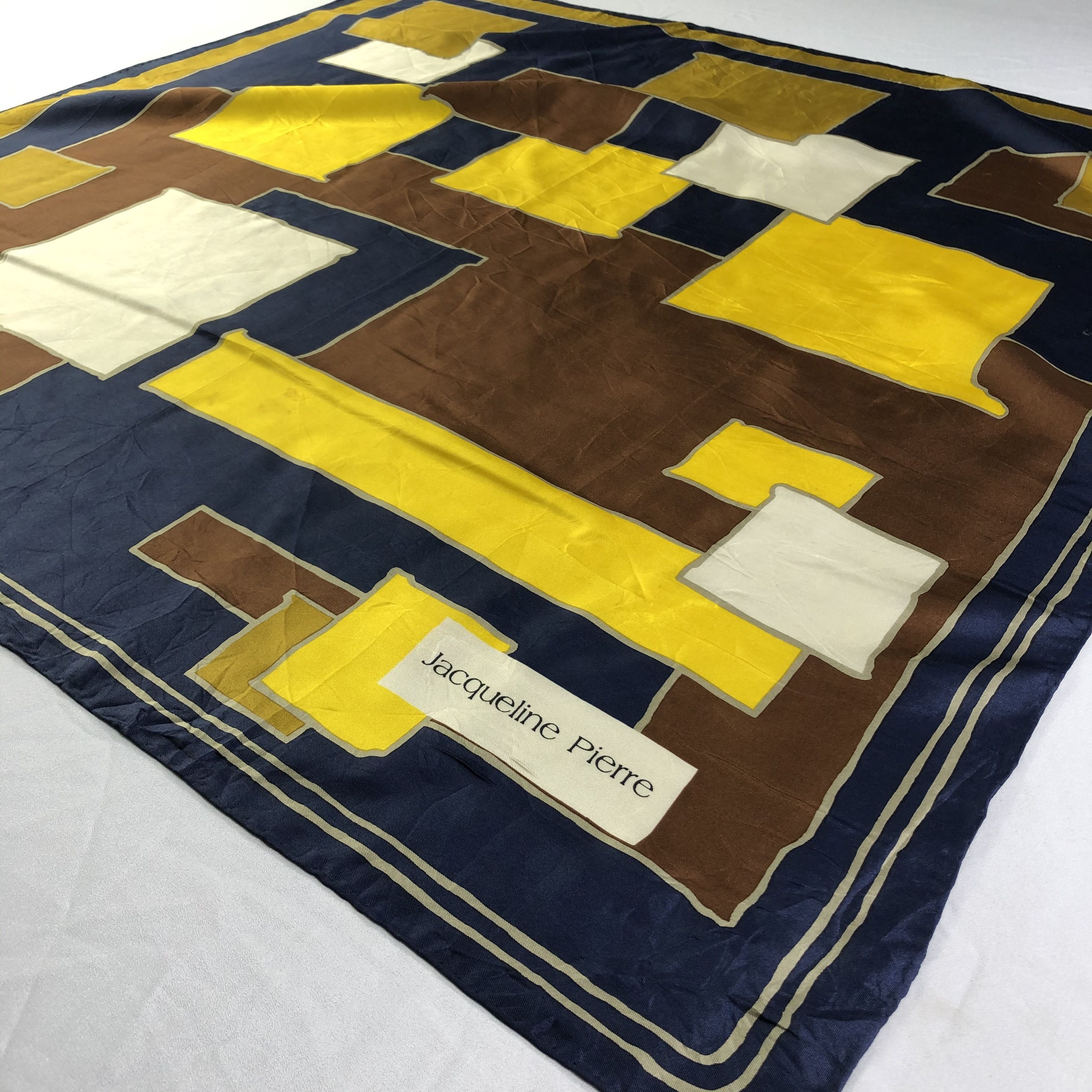 Vintage Vintage Jacqueline Pierre Silk Scarf Size ONE SIZE - 3 Thumbnail