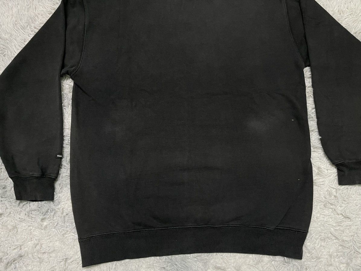 thisisneverthat 2000s THISISNEVERTHAT EMBROIDERY SPELL SWEATSHIRT SUN FADED Size US M / EU 48-50 / 2 - 18 Thumbnail