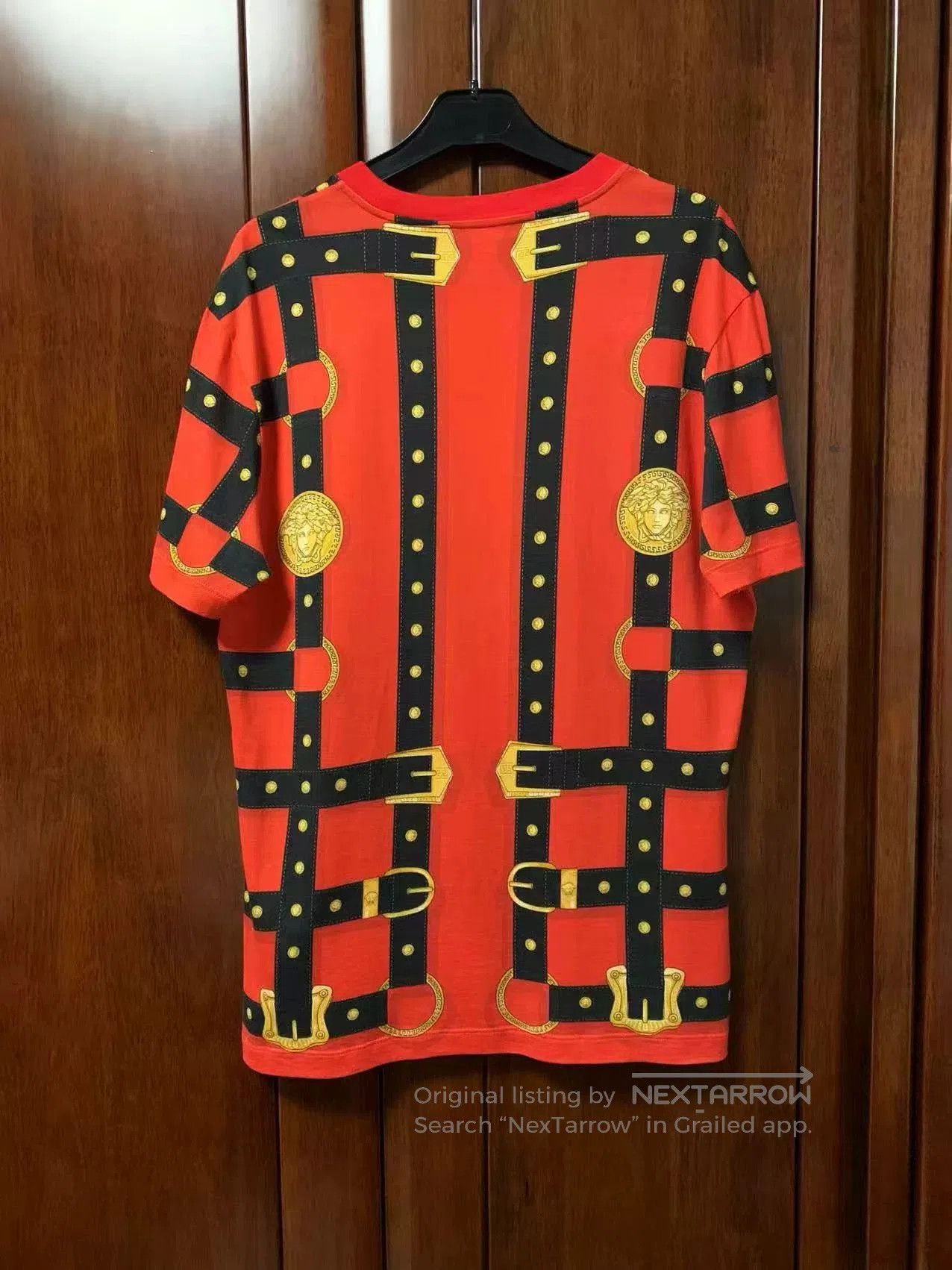 Versace Versace Men's Short Sleeve T. Size US M / EU 48-50 / 2 - 2 Thumbnail